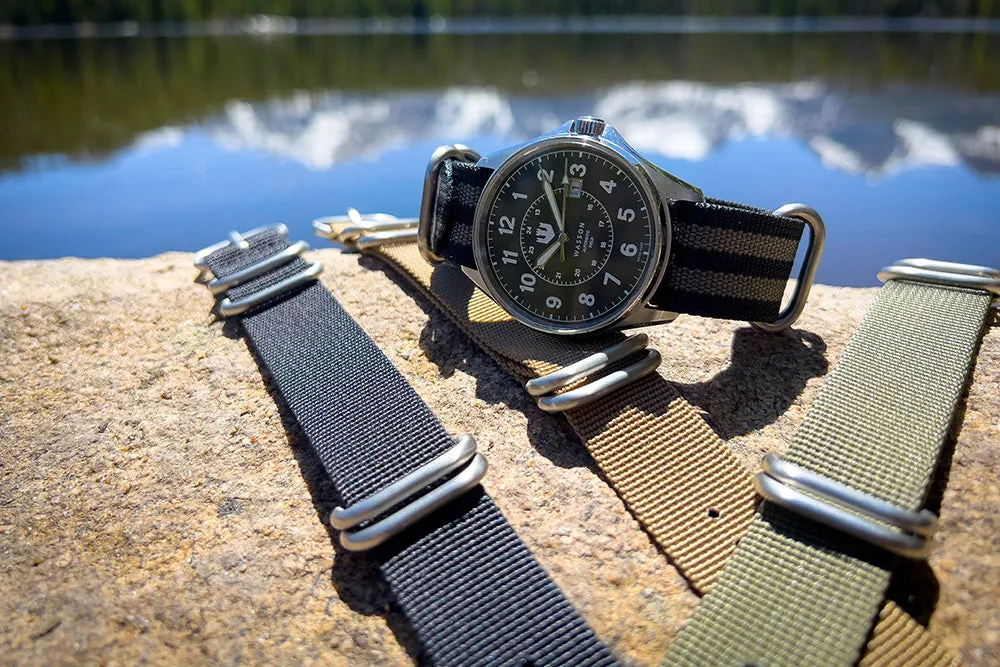 Black ZULU Nylon Strap