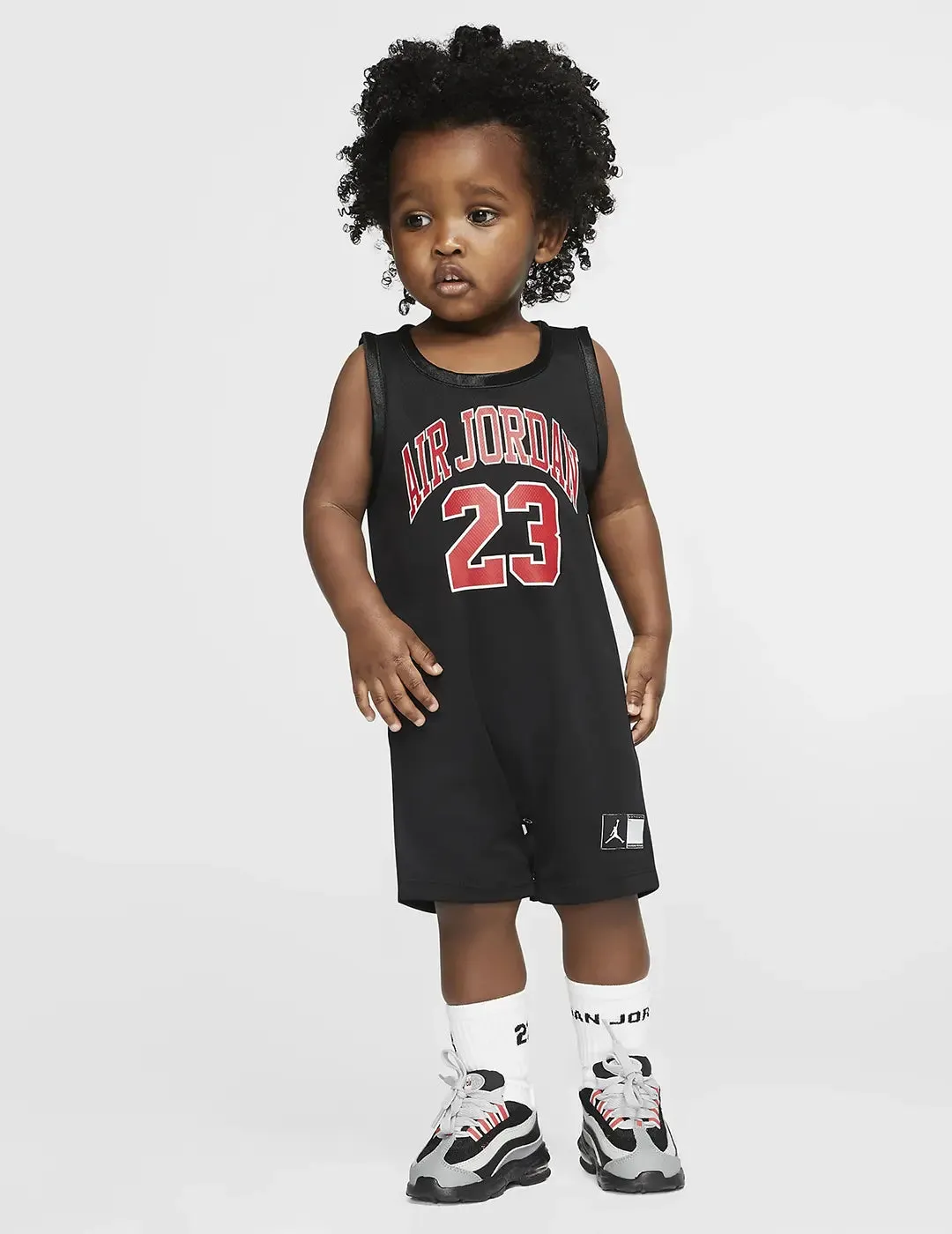 Body Jordan Hbr Jersey Romper Negro