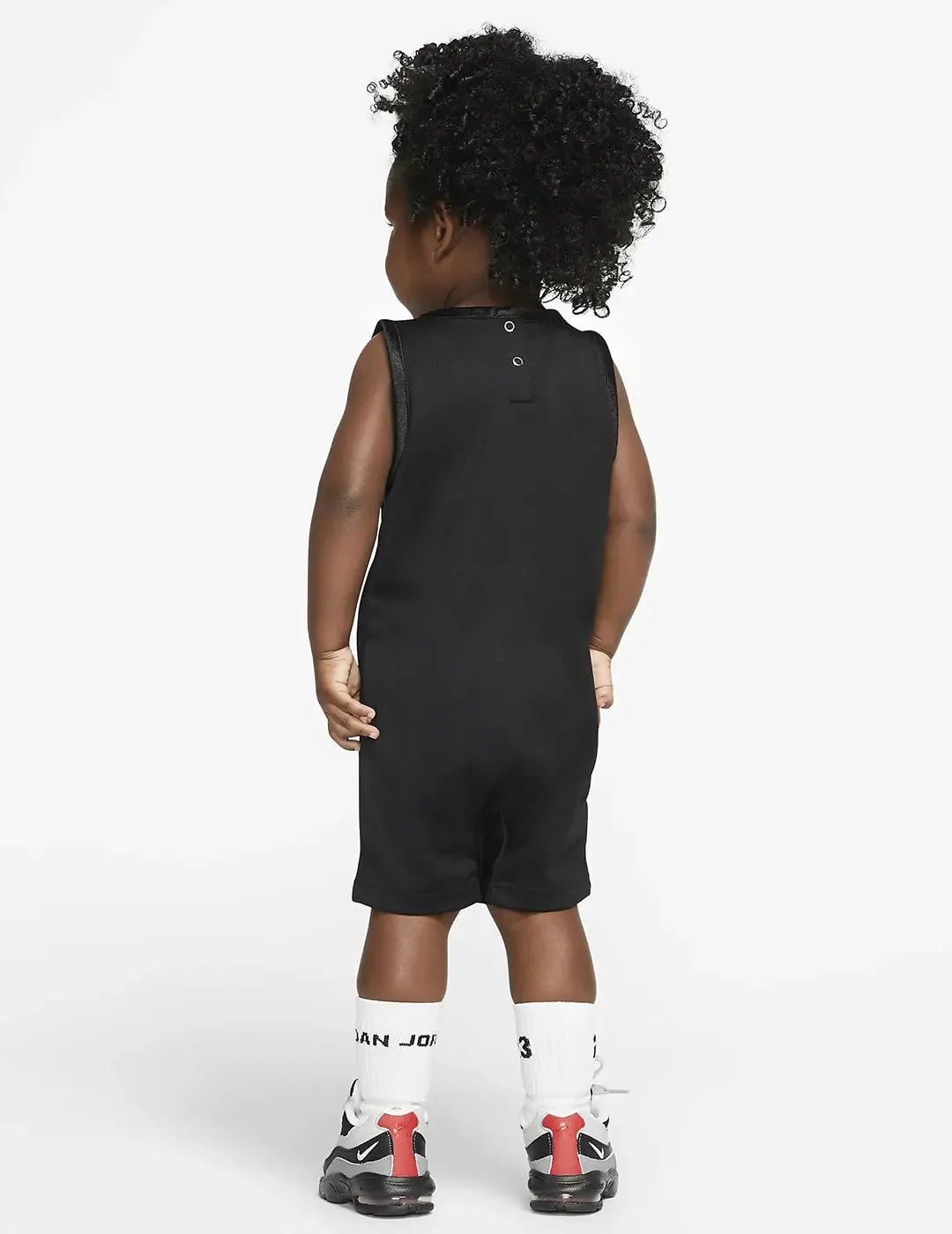 Body Jordan Hbr Jersey Romper Negro