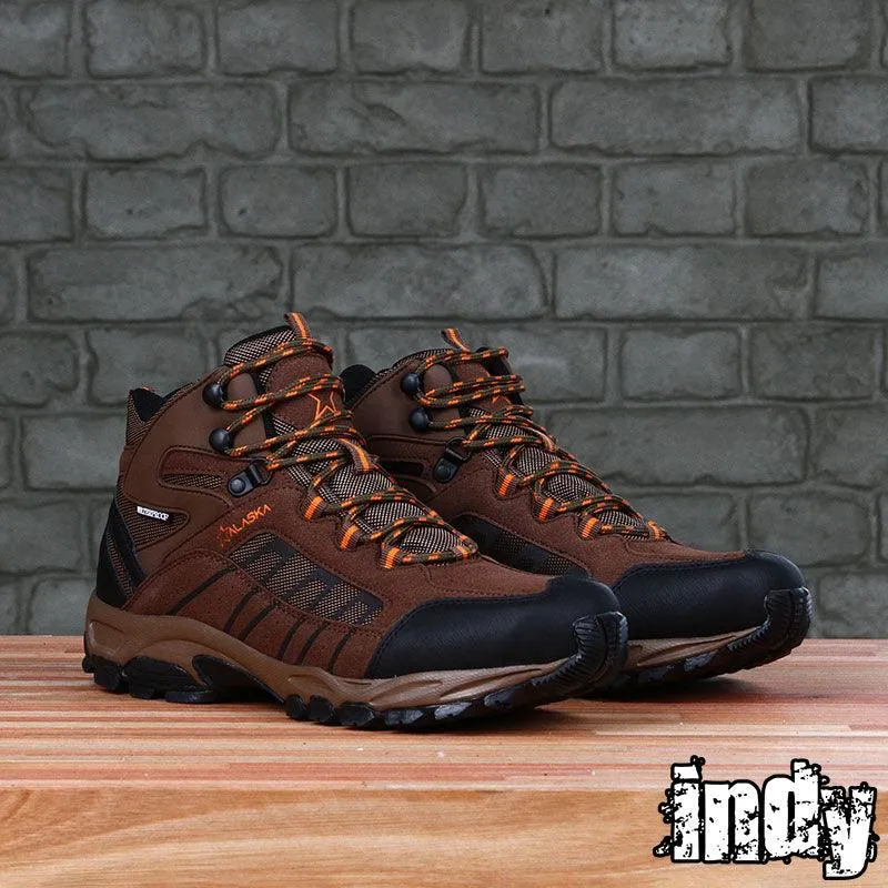 Botas Alaska Llaima Waterproof Trekking Marrón