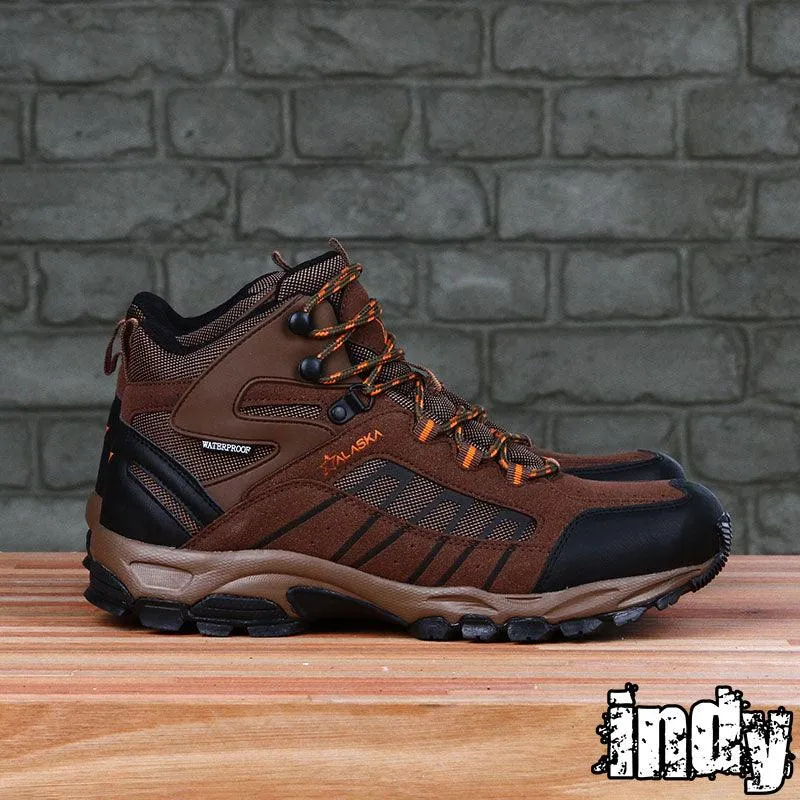 Botas Alaska Llaima Waterproof Trekking Marrón