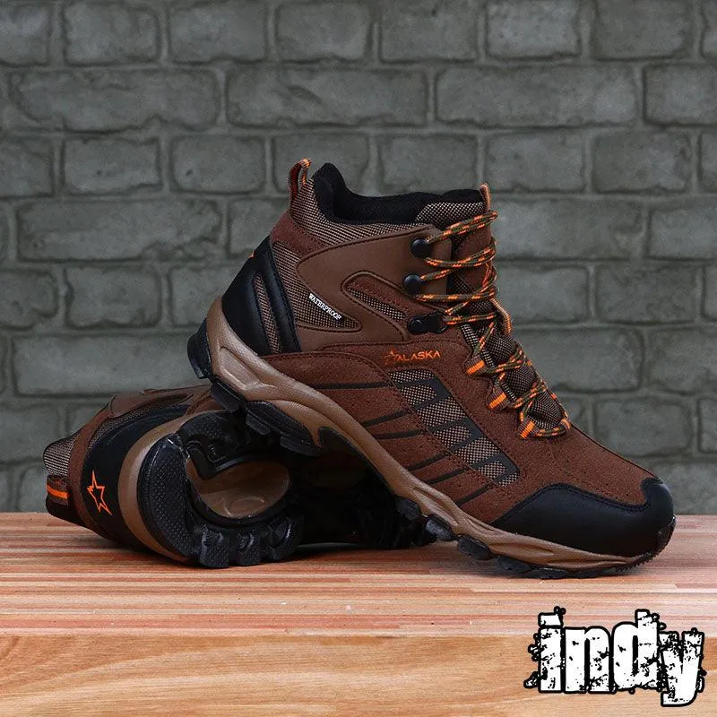 Botas Alaska Llaima Waterproof Trekking Marrón