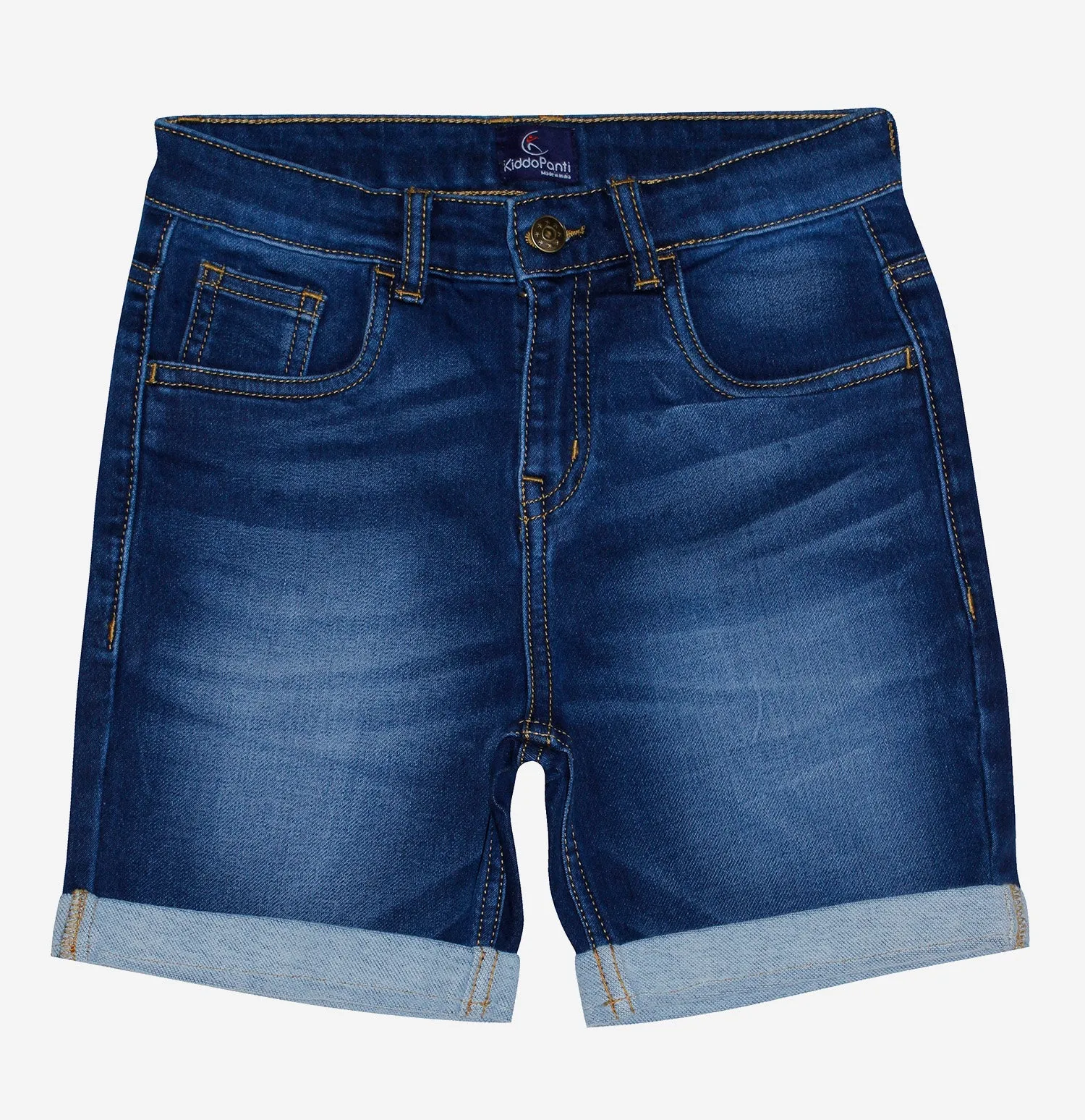 Boy's Fashion Denim Rollup Shorts