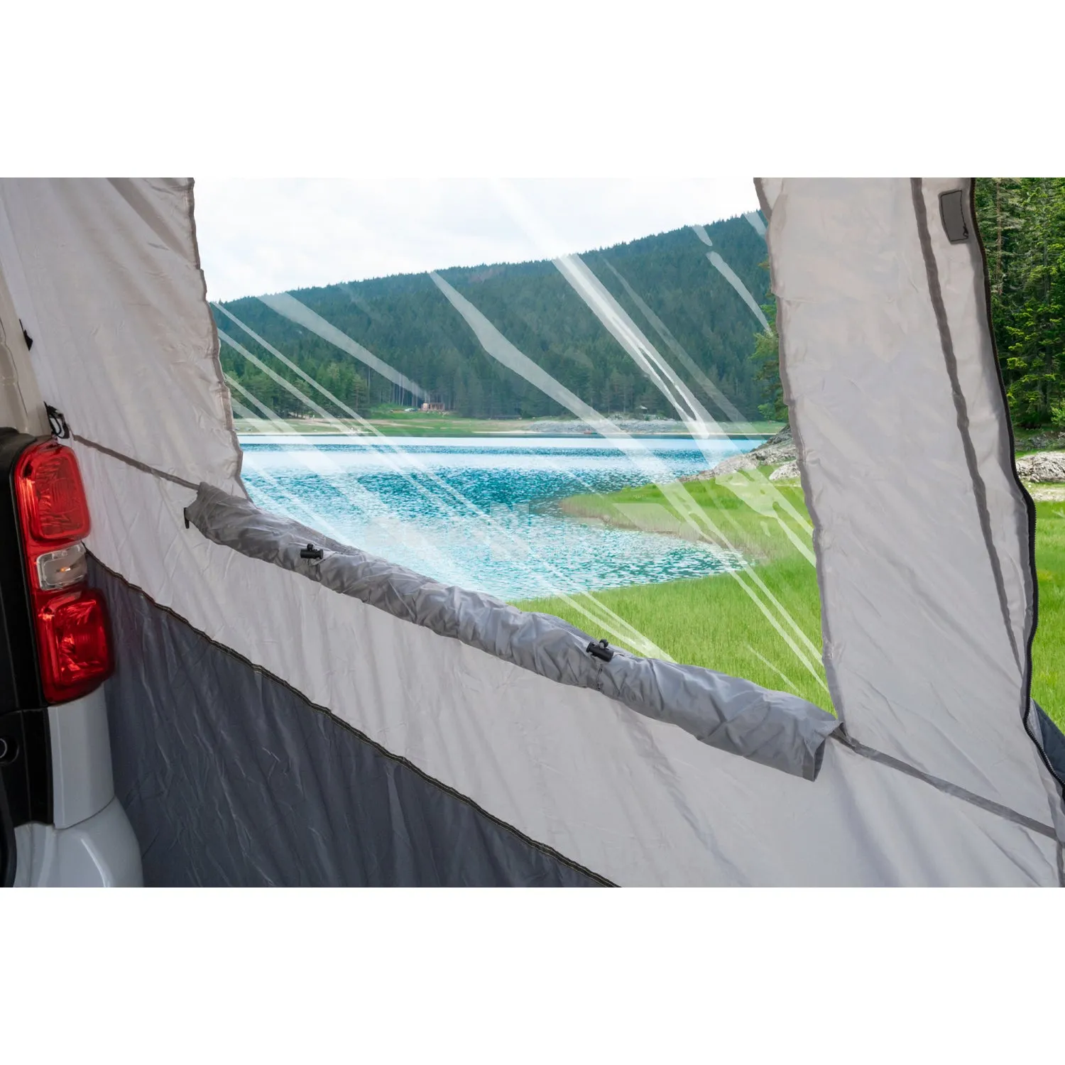 BRUNNER ESCAPE TENDA PER PORTELLONE POSTERIORE ADATTABILE A DIVERSI MODELLI 160 x 210 x H195 cm