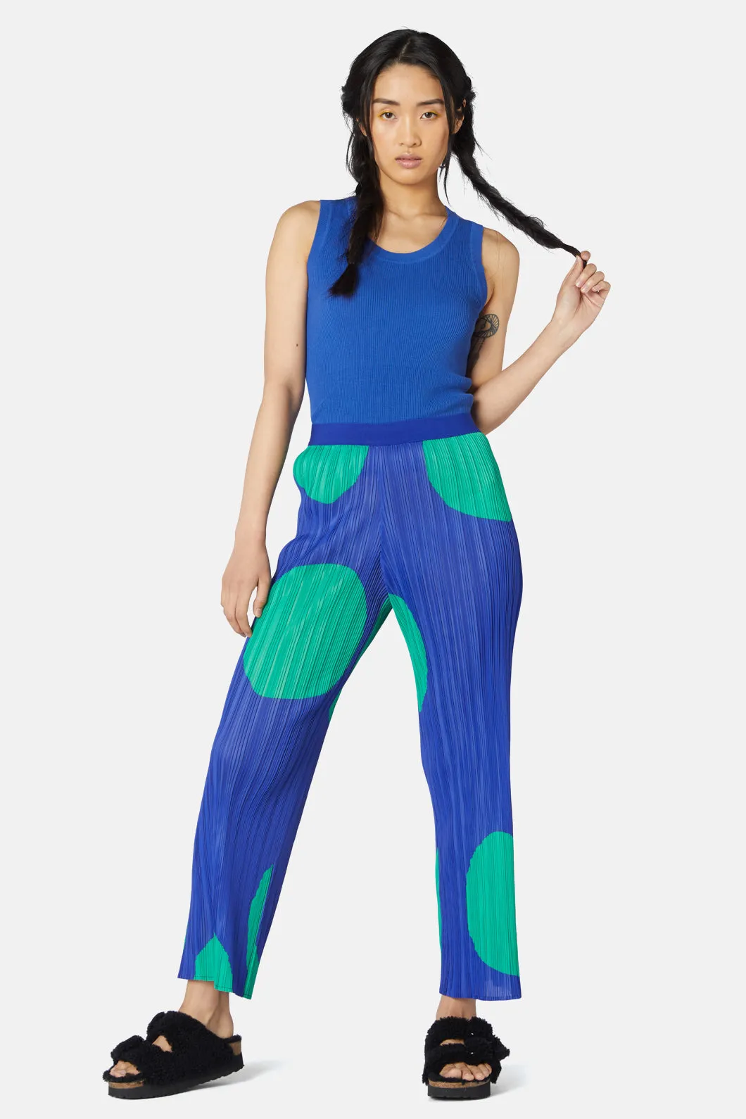 Bubble Trouble Pleat Pant