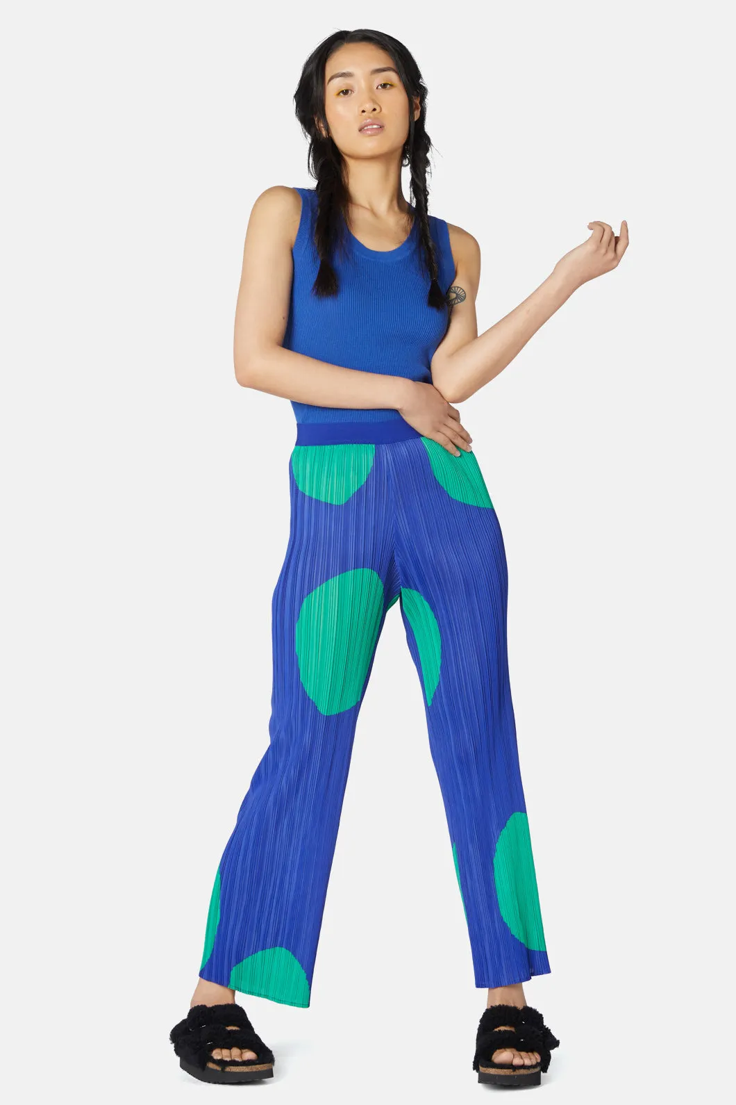 Bubble Trouble Pleat Pant