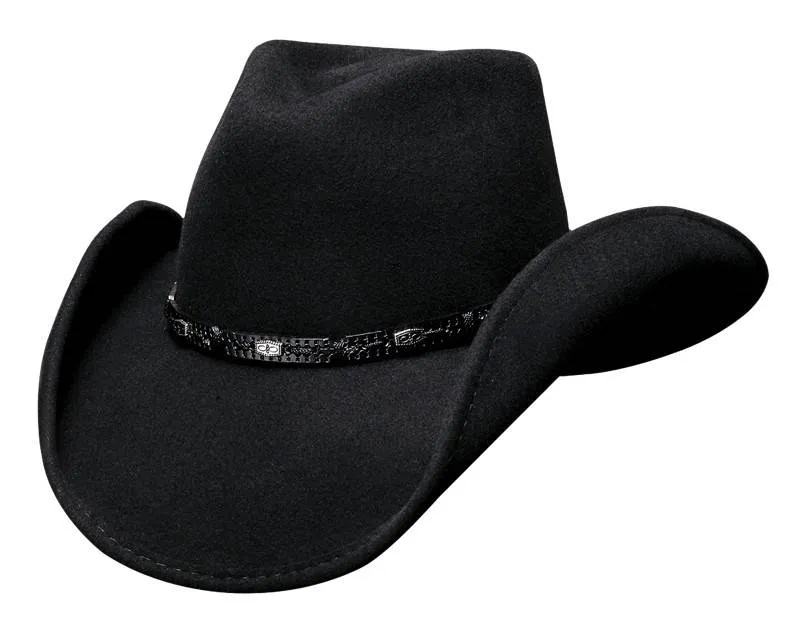 BULLHIDE WILD HORSE WOOL HAT STYLE 0381BL