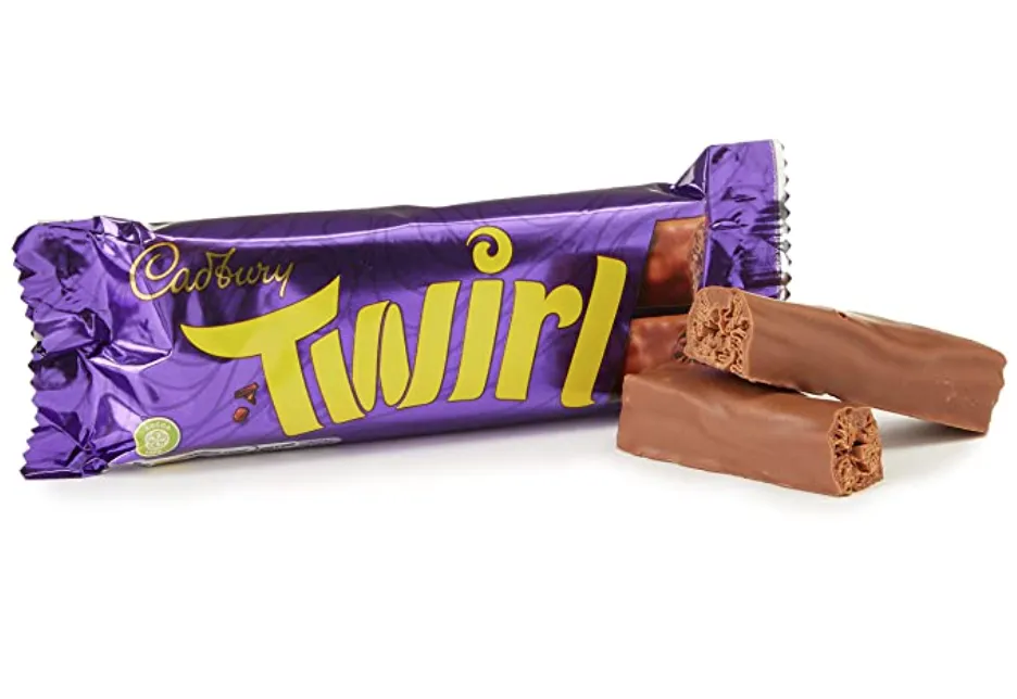 Cadbury Twirl Twin Bar, 43 g