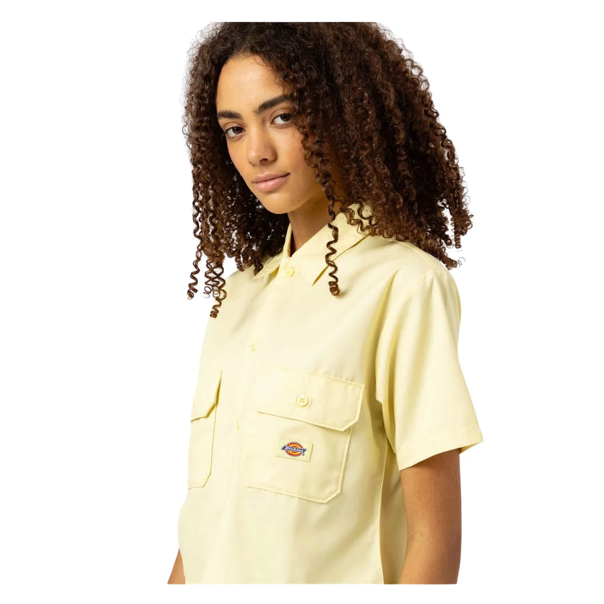 Camicia Donna Dickies Workshirt Giallo