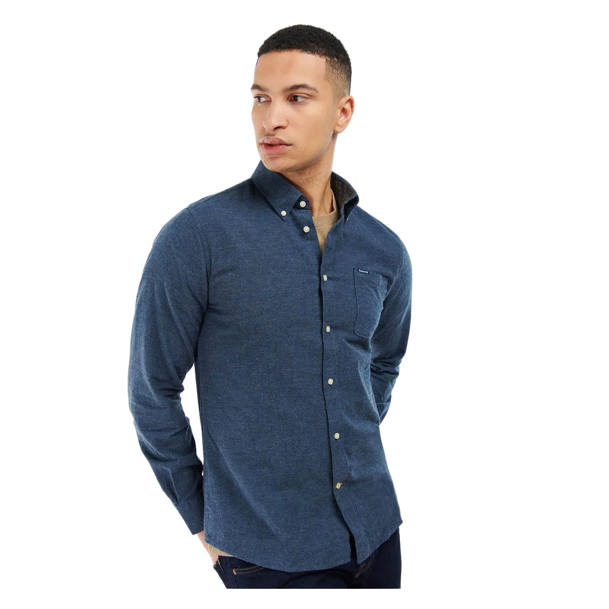 Camicia Uomo Barbour Kenwood Tailored Chambray