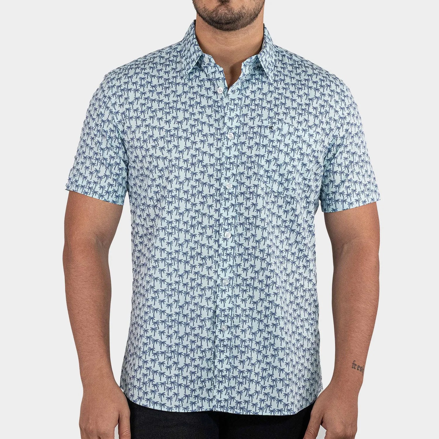 Camisa Casual Manga Larga Para Hombre