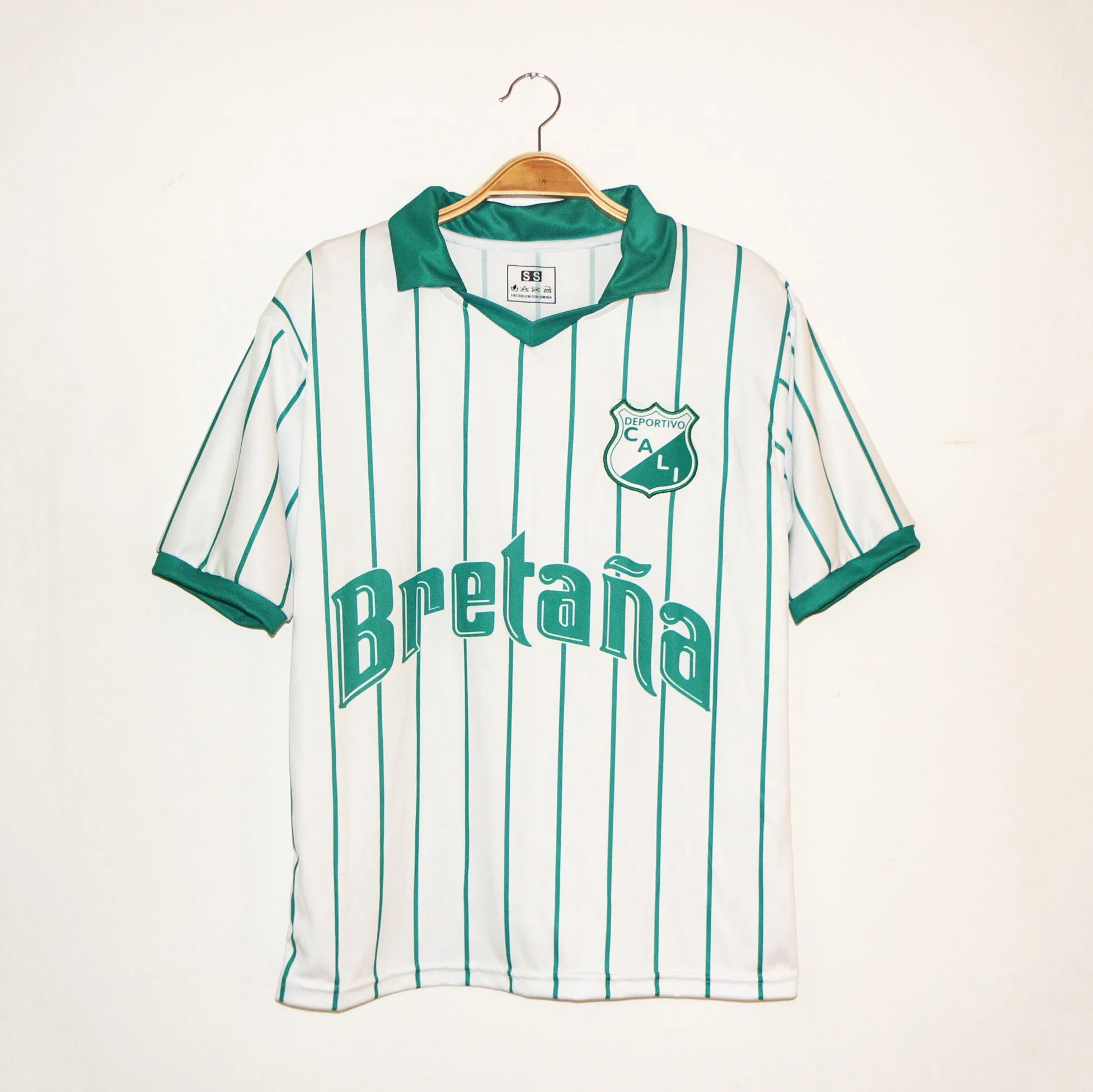 Camiseta Deportivo Cali Bretaña Blanca