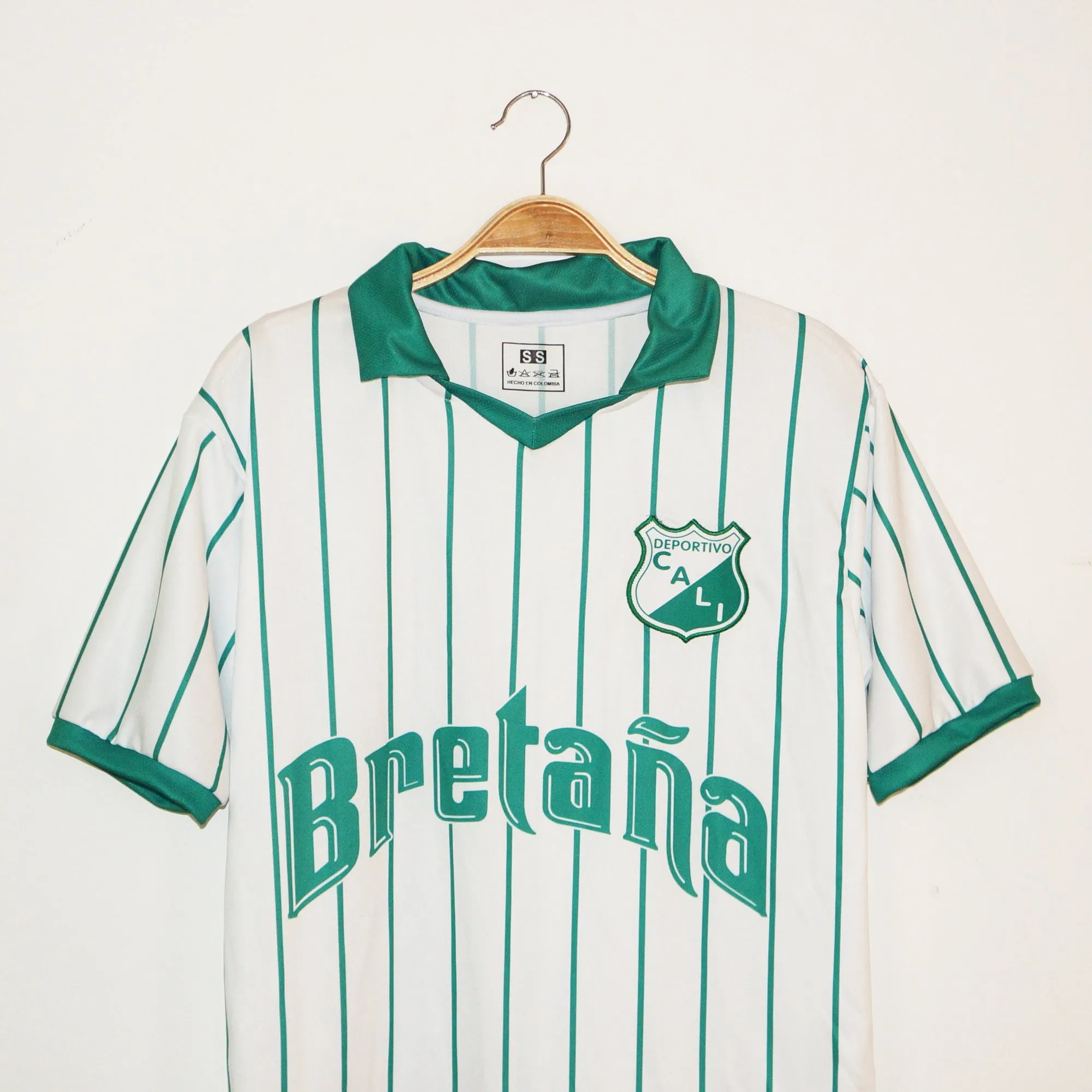 Camiseta Deportivo Cali Bretaña Blanca