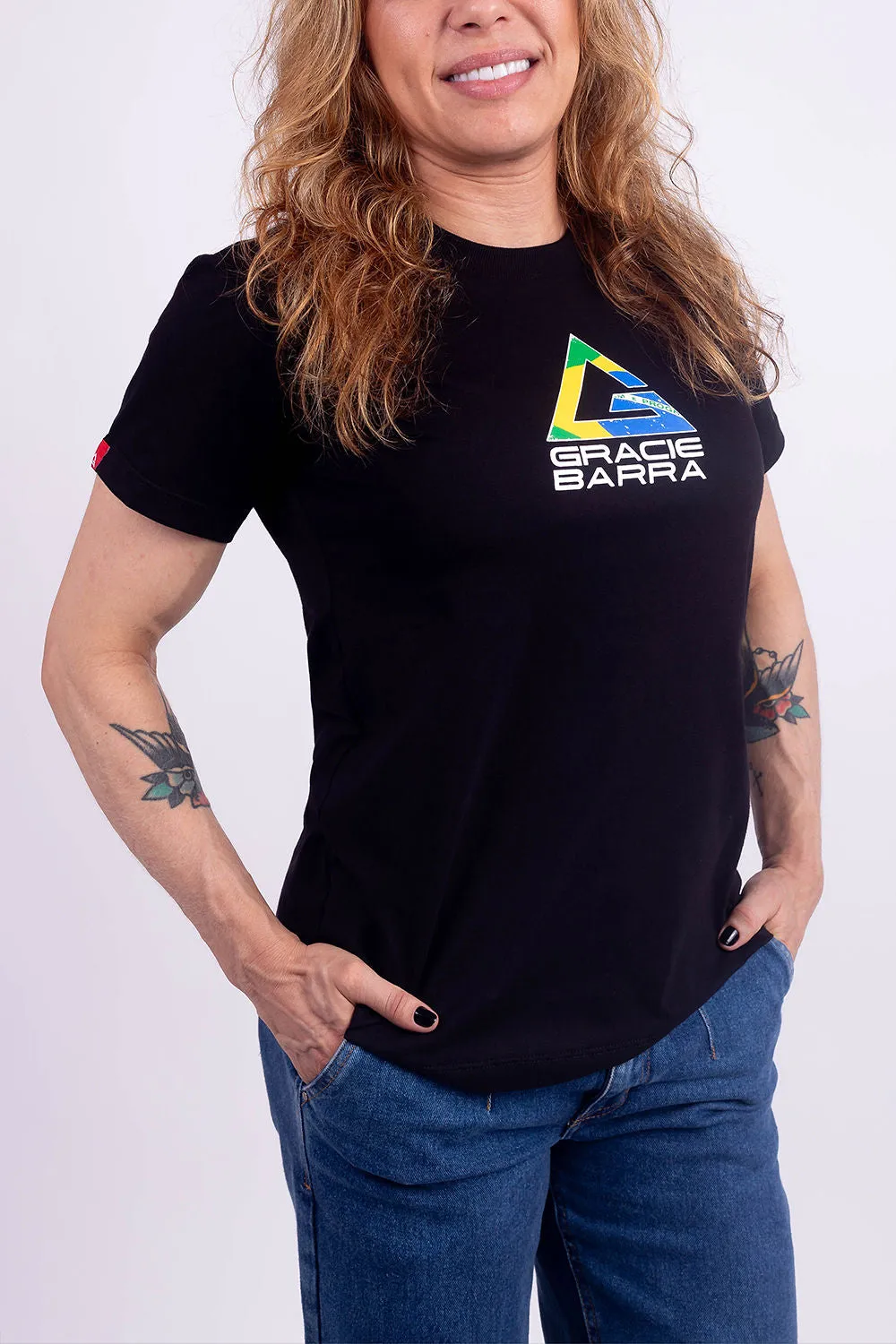 Camiseta Legado Bra Feminina - Preta