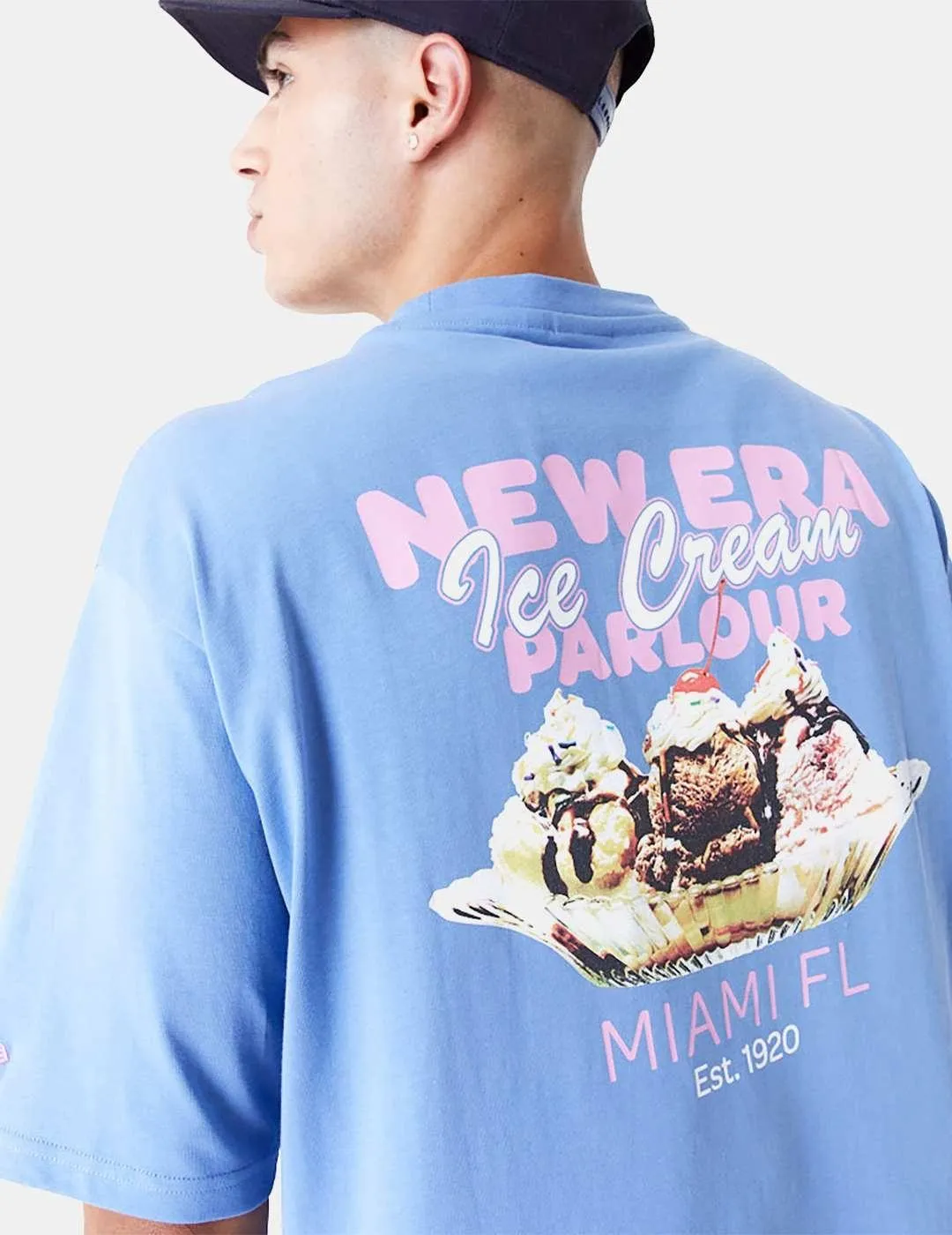 Camiseta New Food Graphic Azul