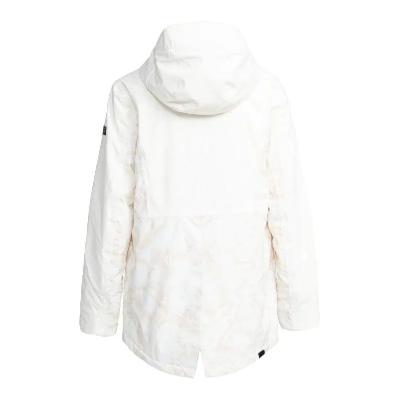 Campera Roxy Snow Stated Blanco