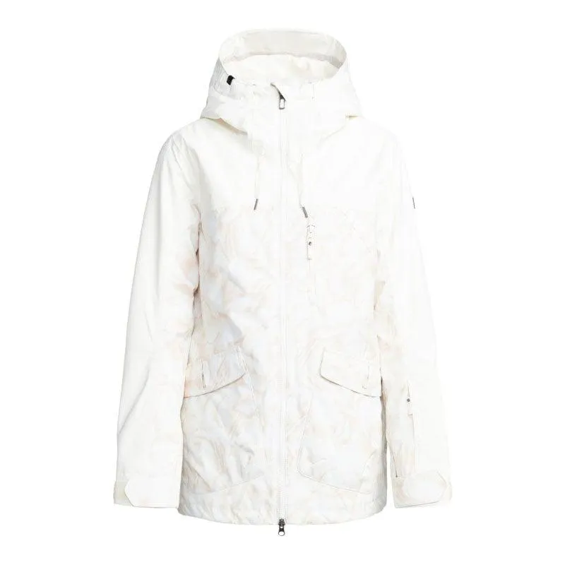 Campera Roxy Snow Stated Blanco