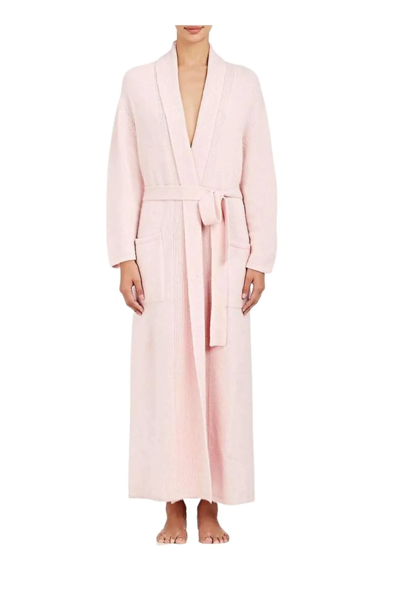 Cashmere Long Heavy Gauge Robe