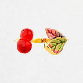 Cherry Adjustable Ring