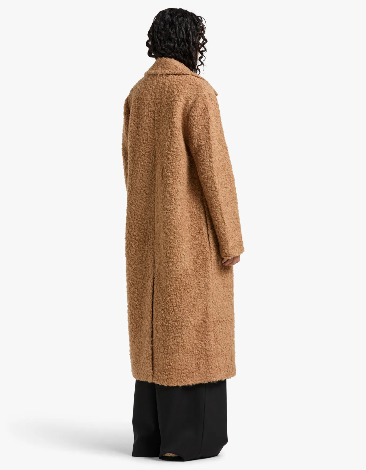 Cheyenne Longline Coat - Caramel