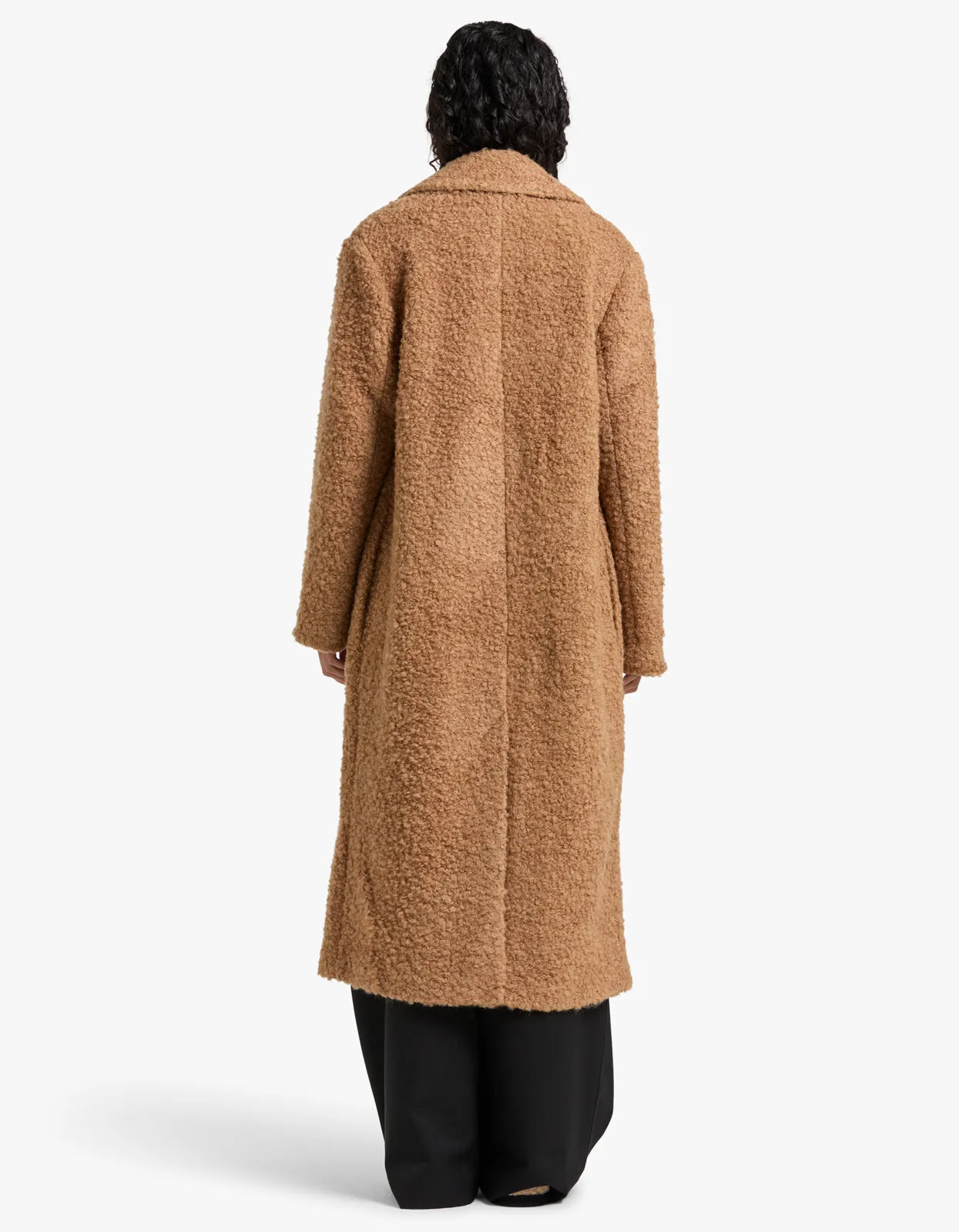 Cheyenne Longline Coat - Caramel