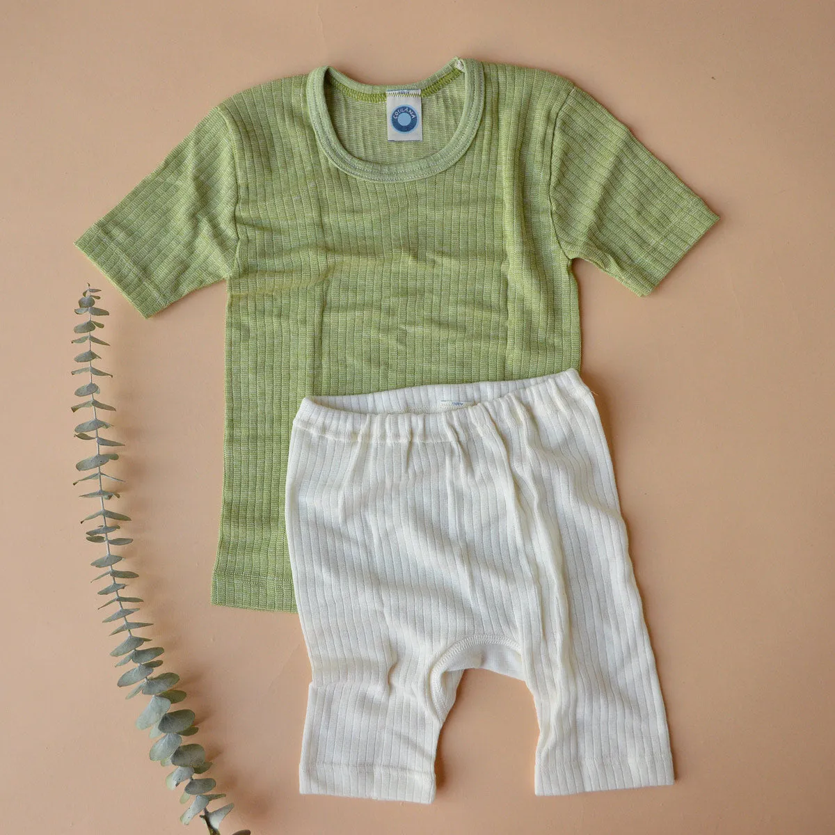 Child's T-Shirt - Organic Cotton/Merino/Silk (1-12y)