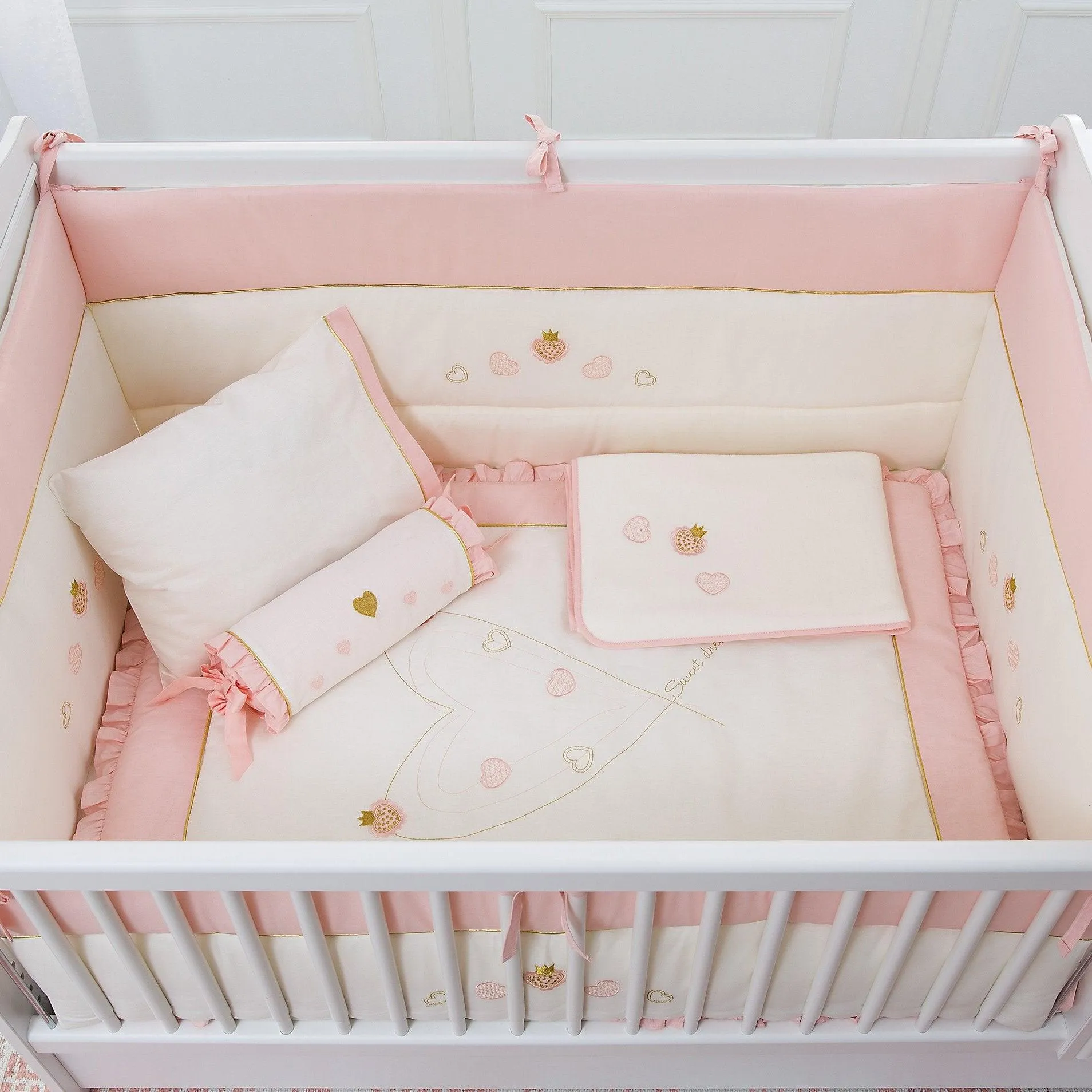 Cilek Baby Cotton Sl Convertible Baby Bed (With Parent Bed) (80X180 Cm)