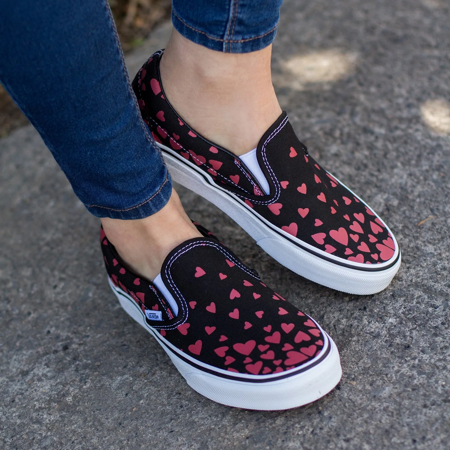 Classic Slip On Valentine's Heart's