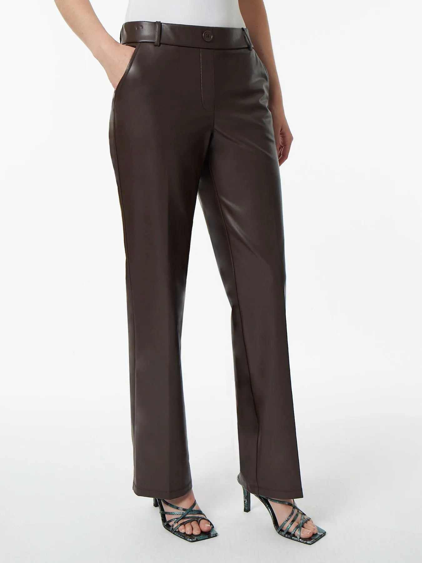 Crawford Pant, Vegan Leather