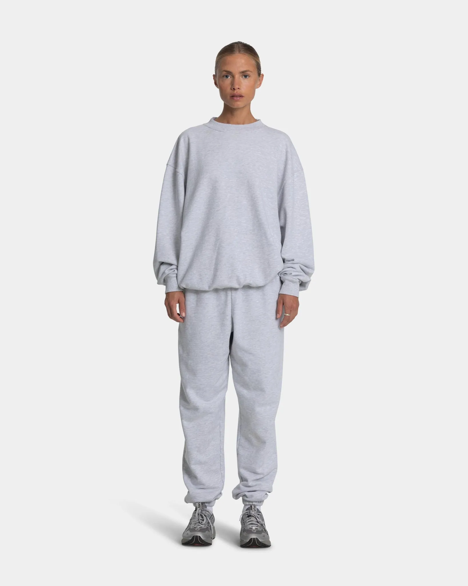 Crewneck Oversize, Women (Cloudy Grey)