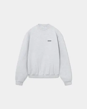 Crewneck Oversize, Women - Logo 2.0 (Cloudy Grey)