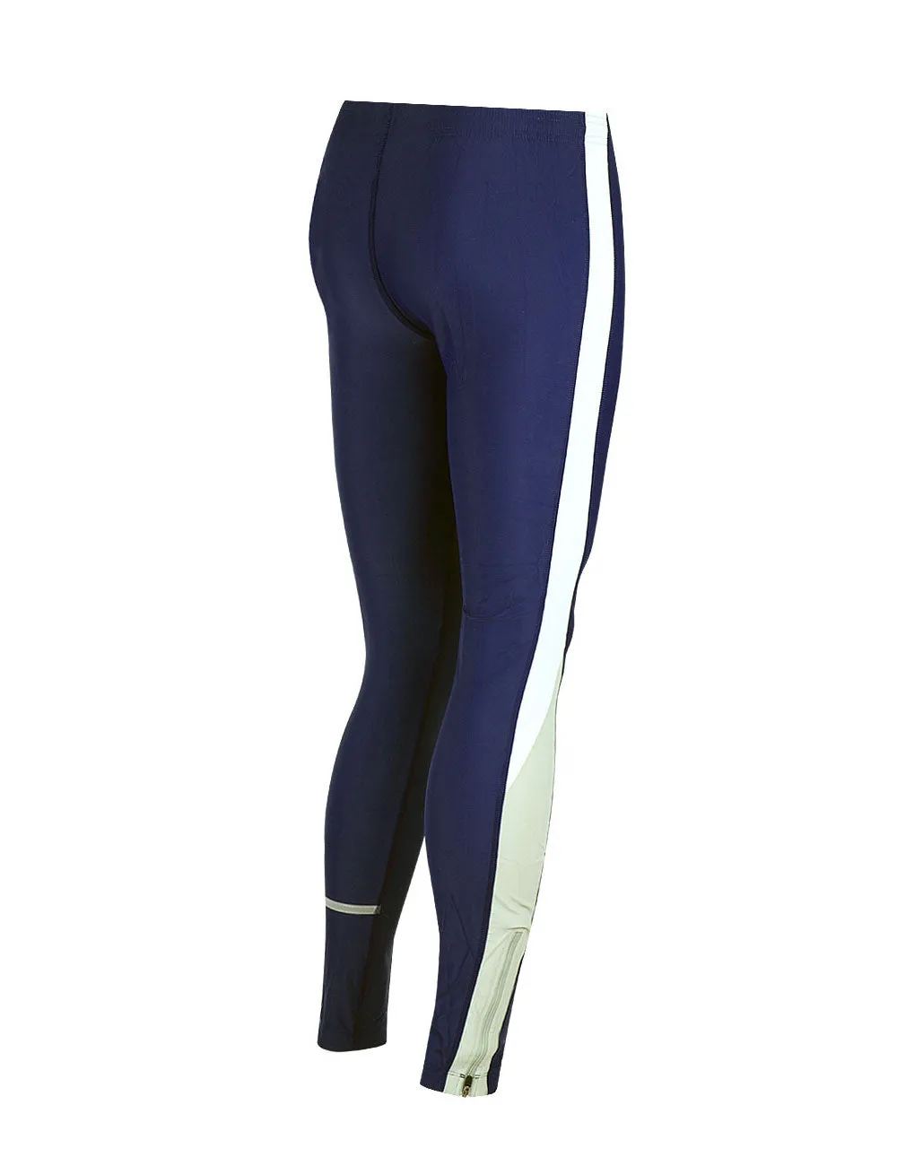 Damen Laufhose Tight Lang Blau Setprodukt