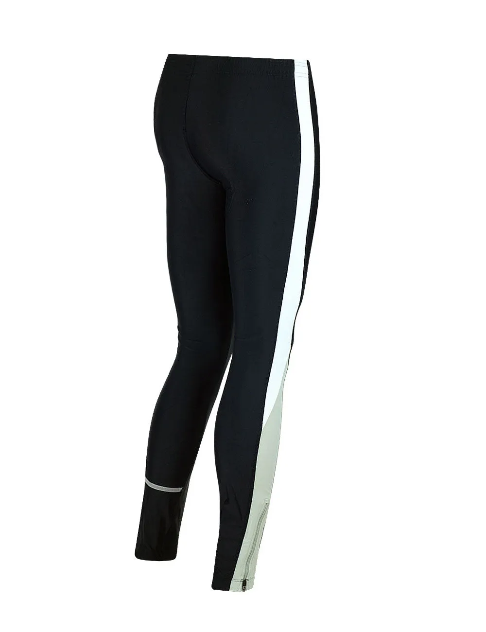 Damen Thermo Laufhose Tight Lang Schwarz Setprodukt