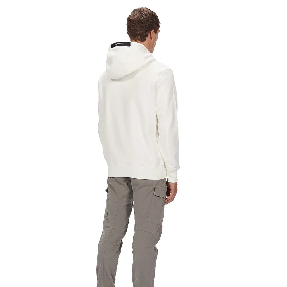 DIAGONAL RAISED FLEECE HOODIE