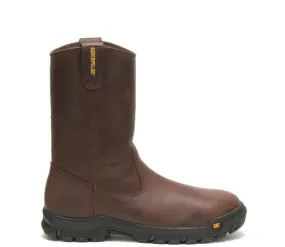 Drawbar Steel-Toe Pull On Work Boot Brown