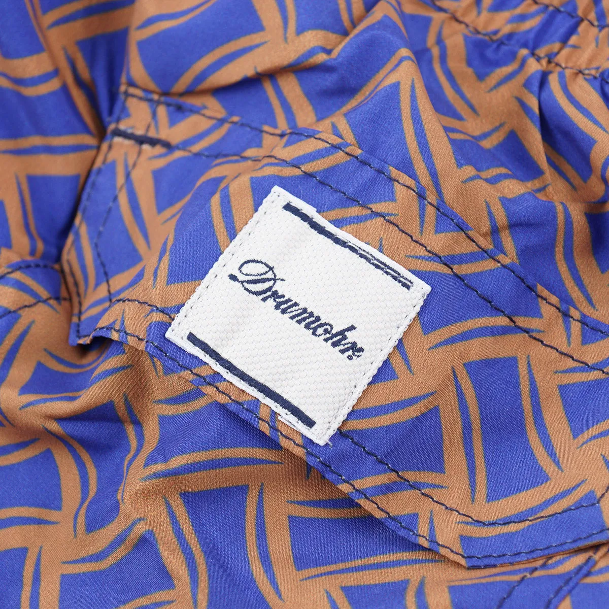 Drumohr Biscottino Print Swim Trunks