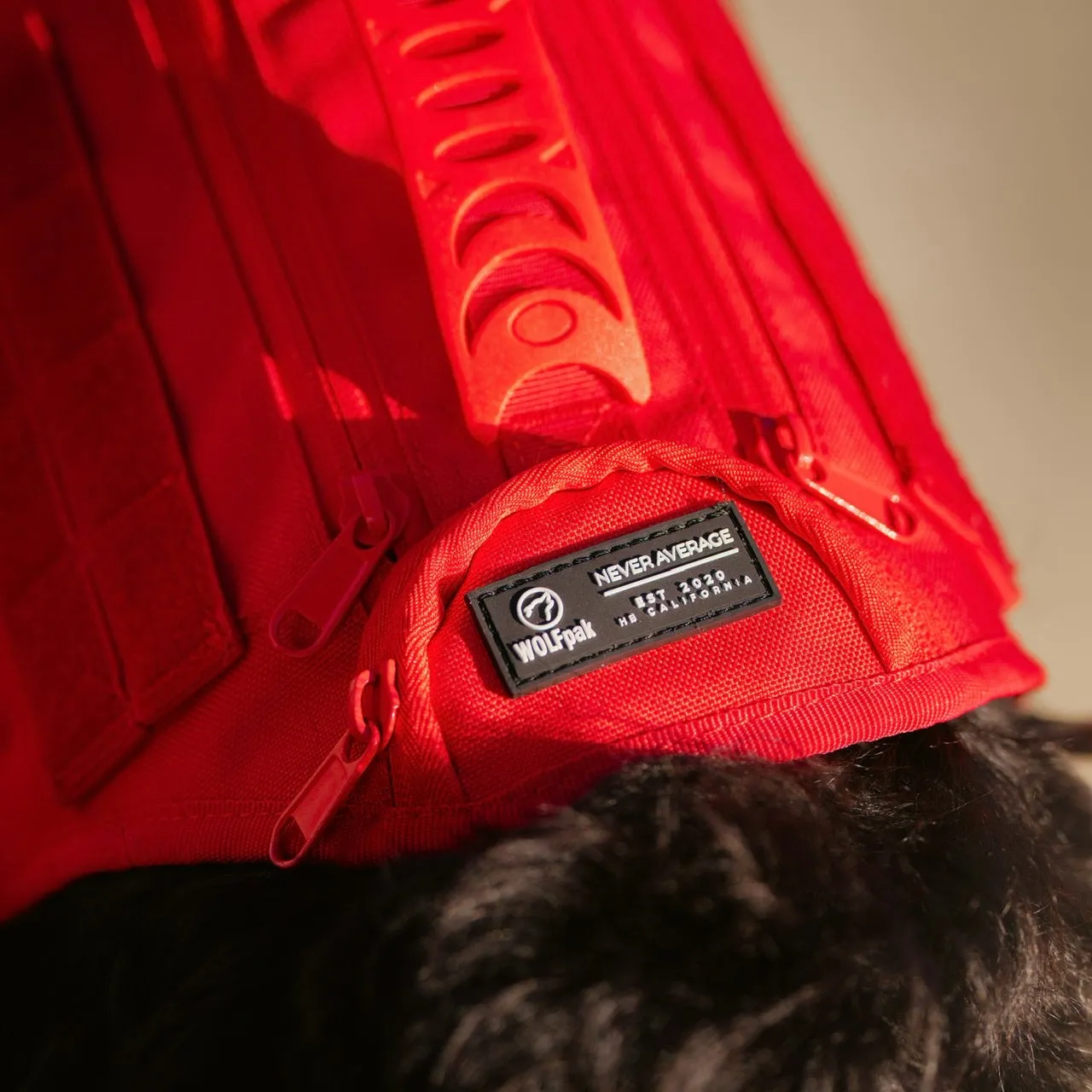 Elite Red Tactical Dog Vest Harness