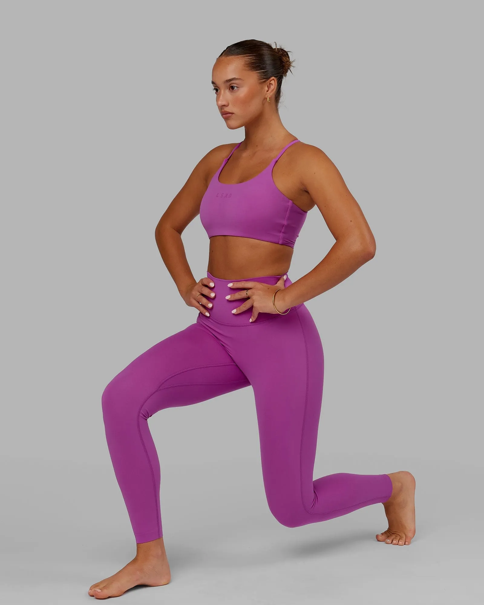 Elixir Full Length Leggings - Orchid