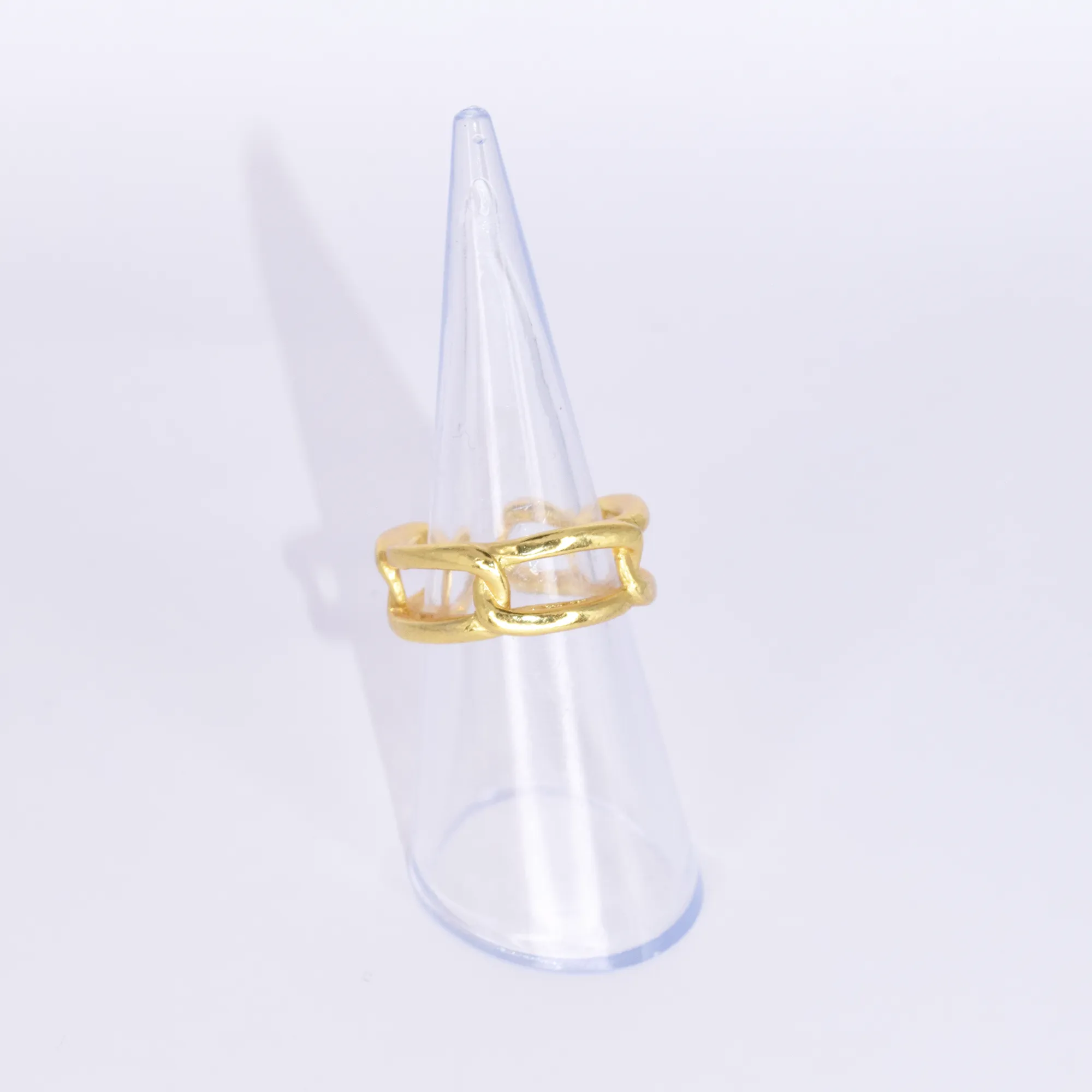 Elongated link ring