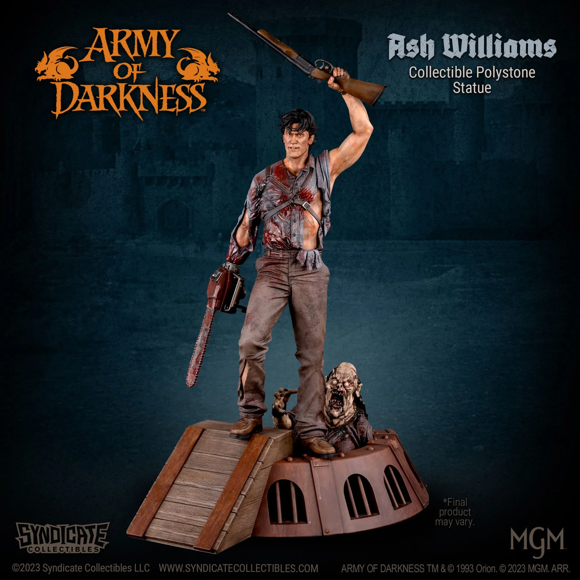 Evil Dead: Army Of Darkness: Ash Williams Statue 28cm