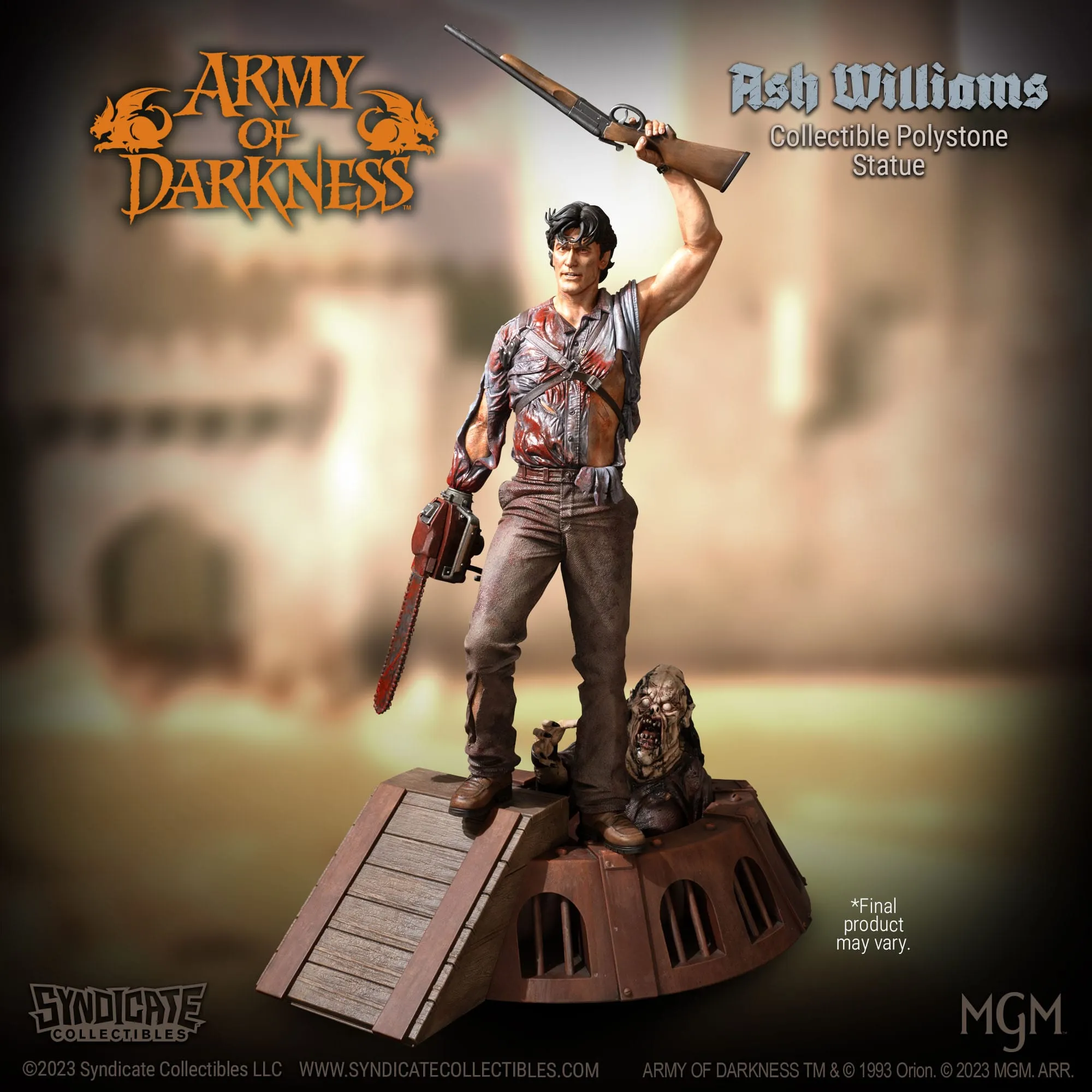 Evil Dead: Army Of Darkness: Ash Williams Statue 28cm