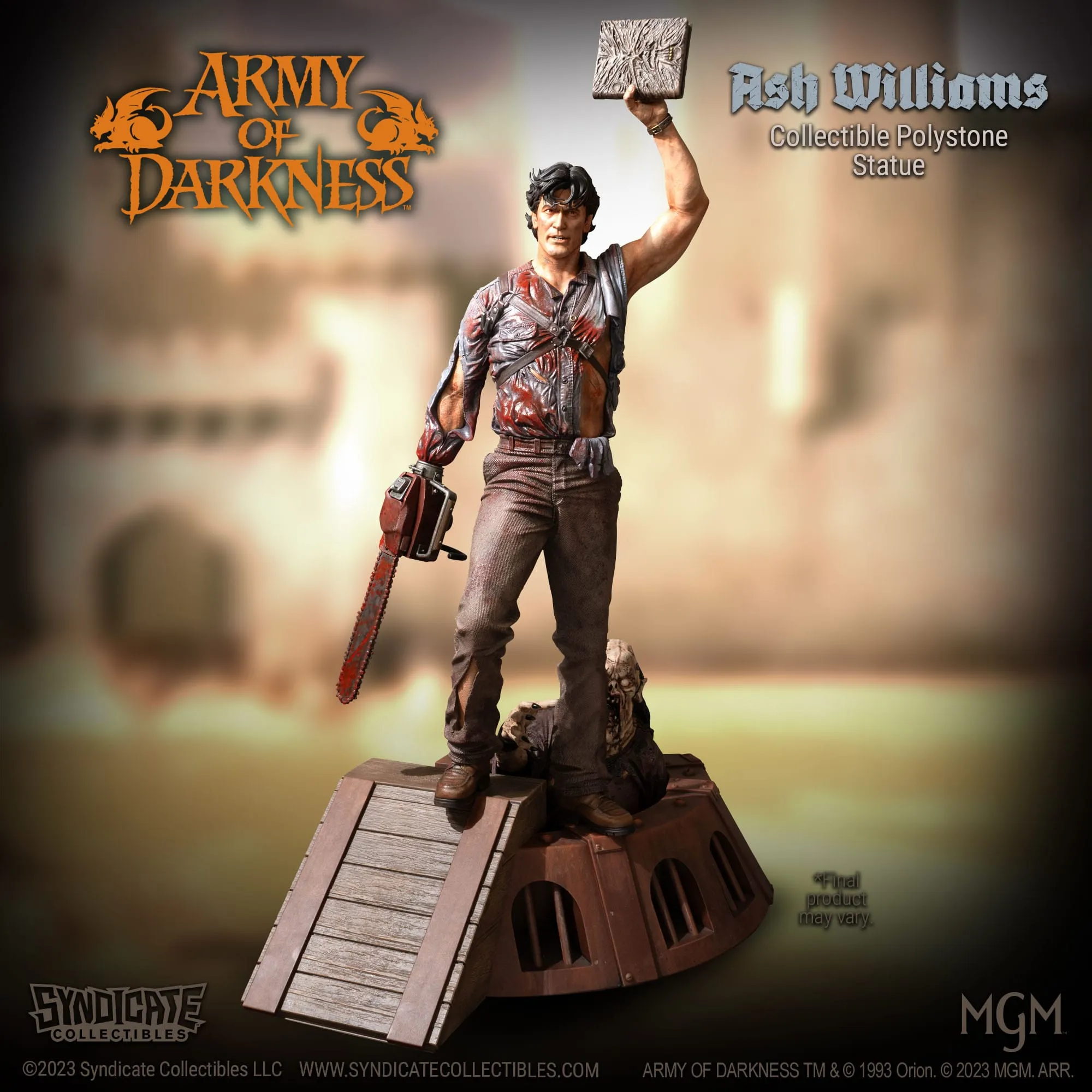 Evil Dead: Army Of Darkness: Ash Williams Statue 28cm