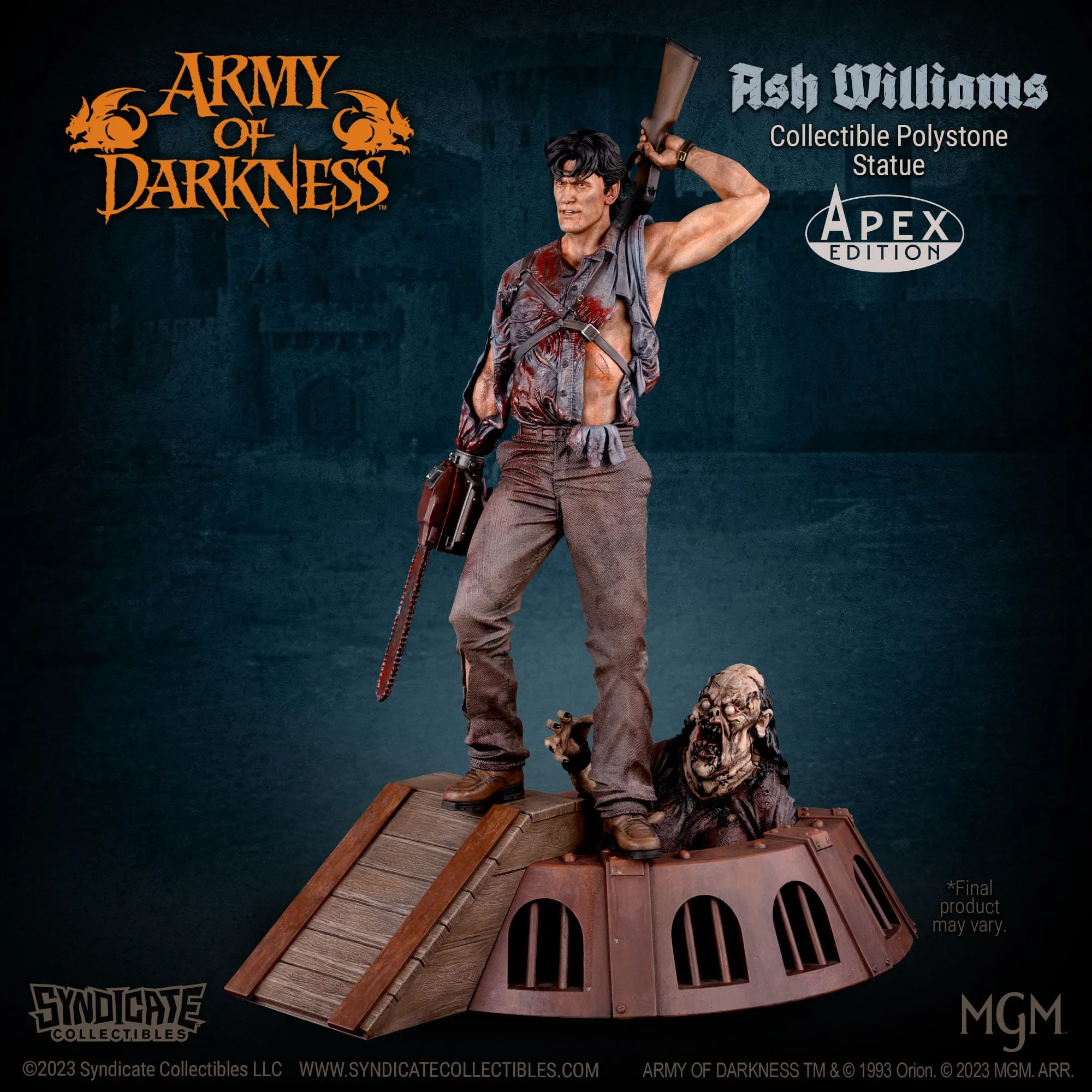 Evil Dead: Army Of Darkness: Ash Williams Statue 28cm