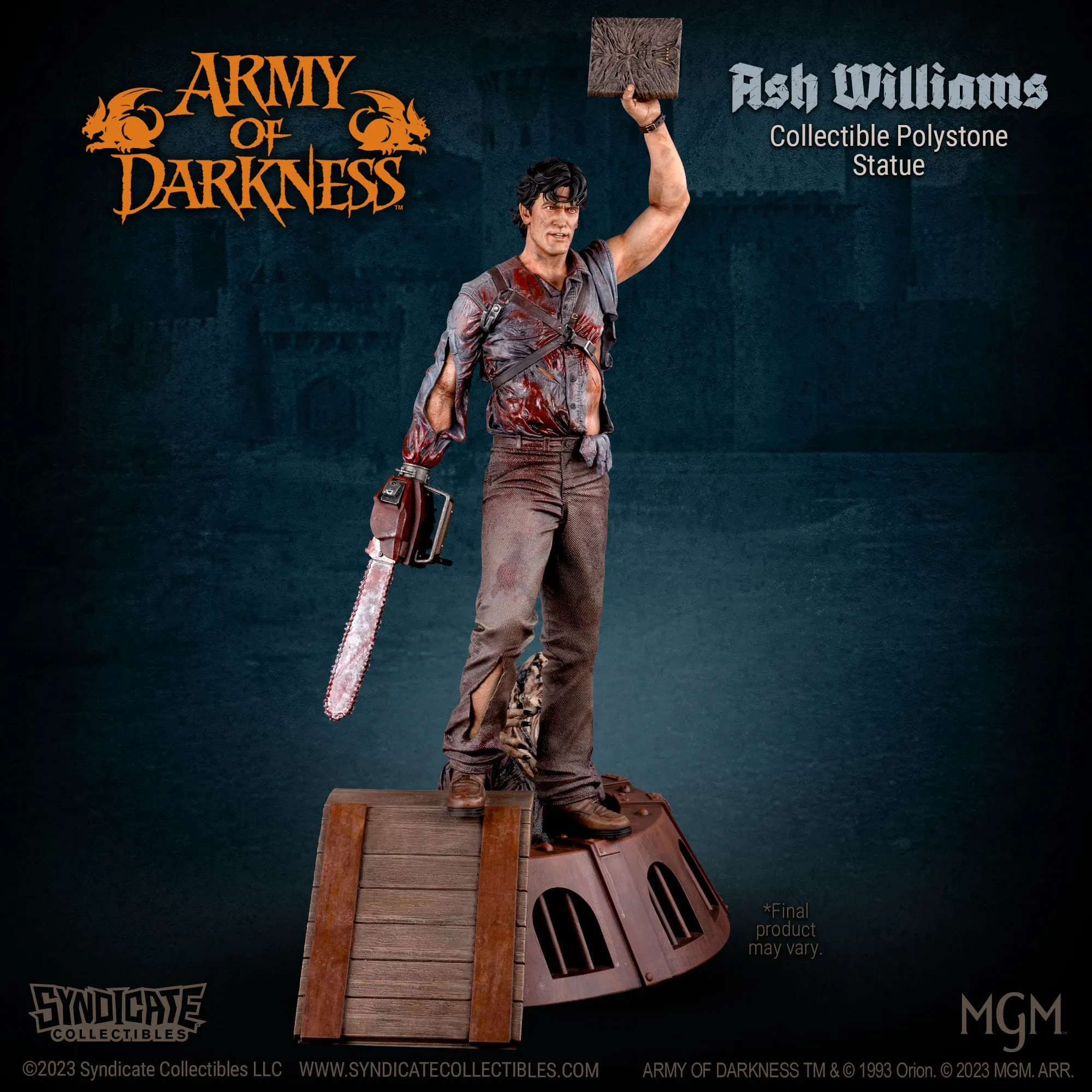 Evil Dead: Army Of Darkness: Ash Williams Statue 28cm