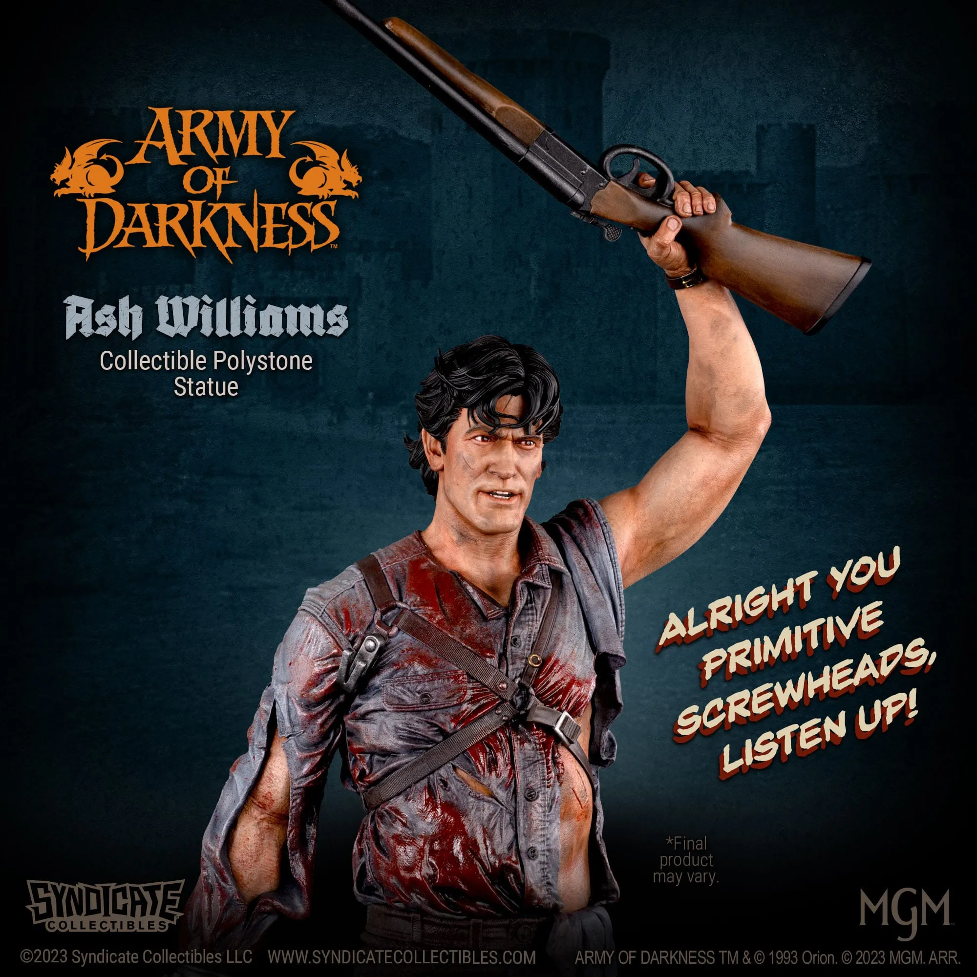 Evil Dead: Army Of Darkness: Ash Williams Statue 28cm