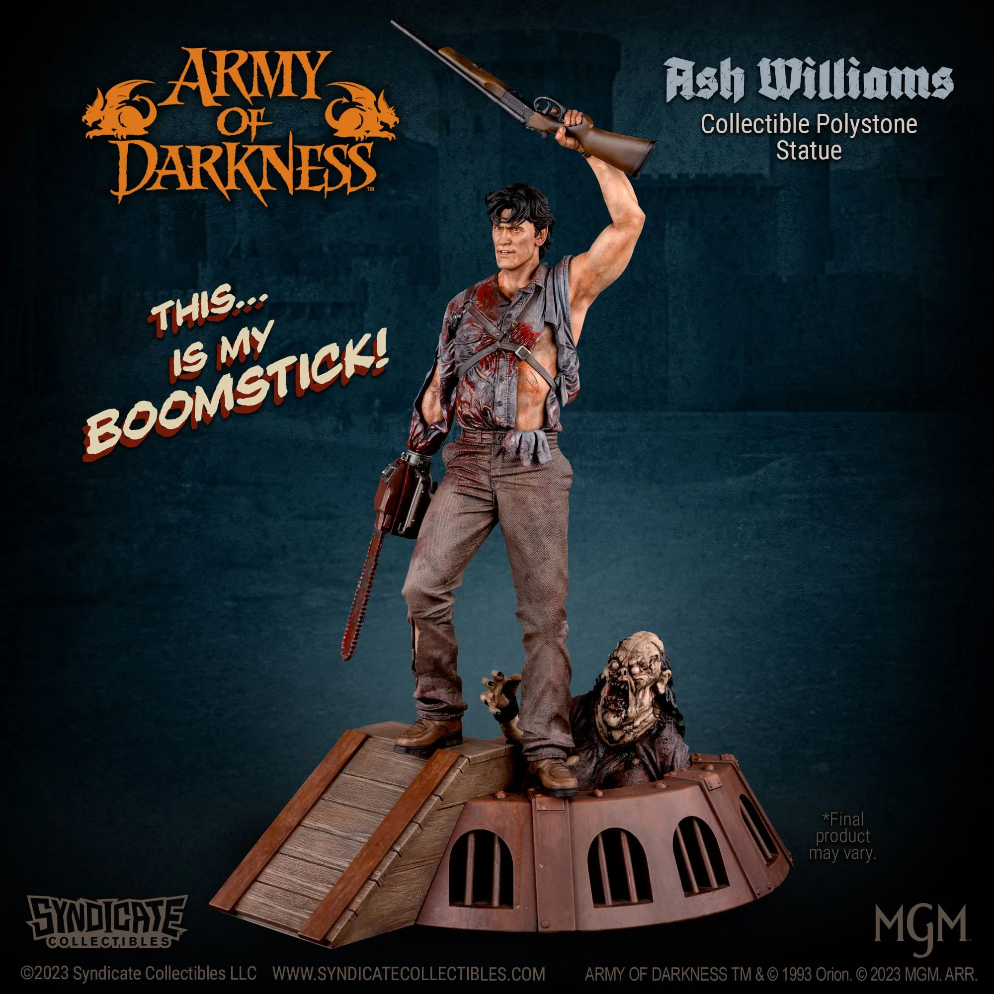 Evil Dead: Army Of Darkness: Ash Williams Statue 28cm