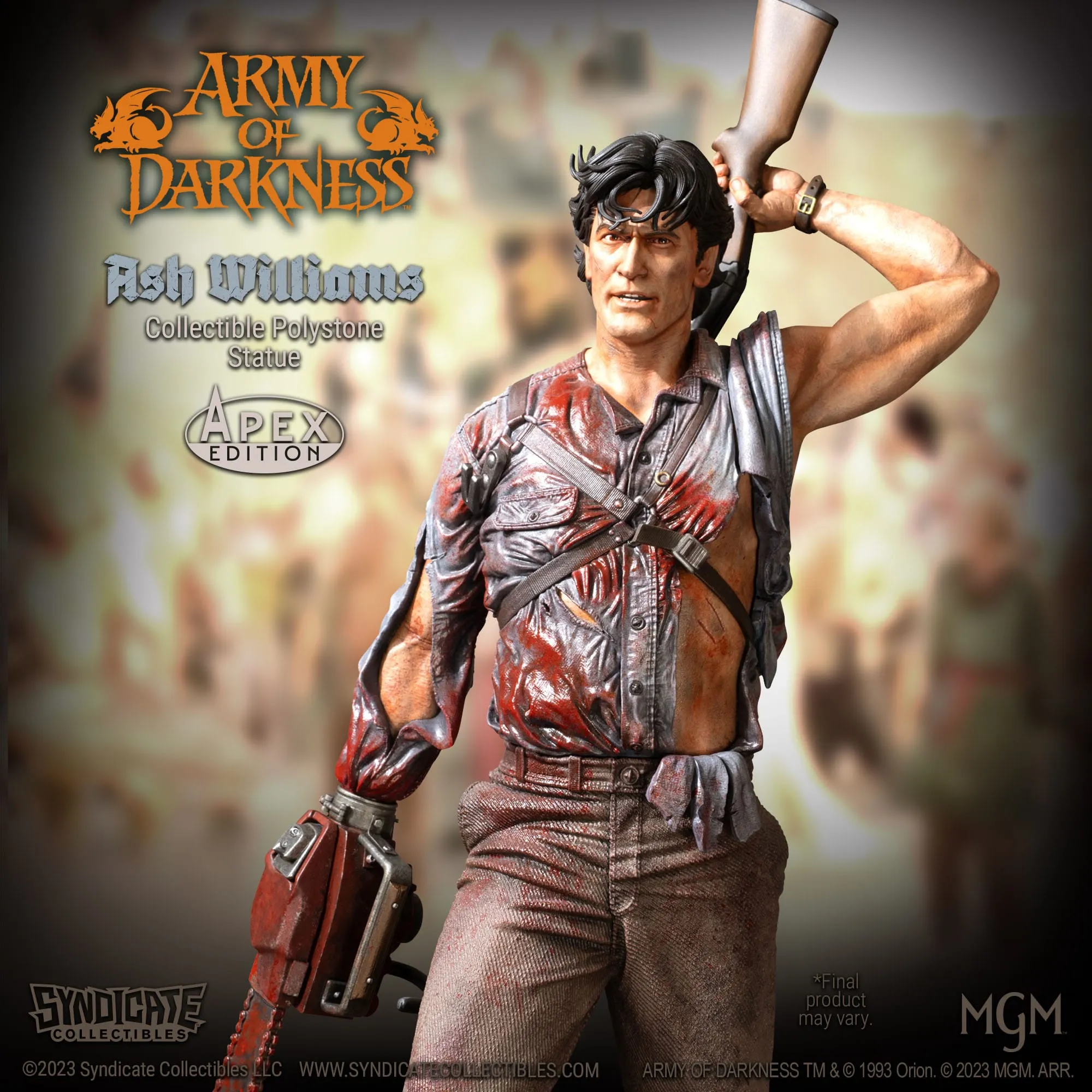 Evil Dead: Army Of Darkness: Ash Williams Statue 28cm