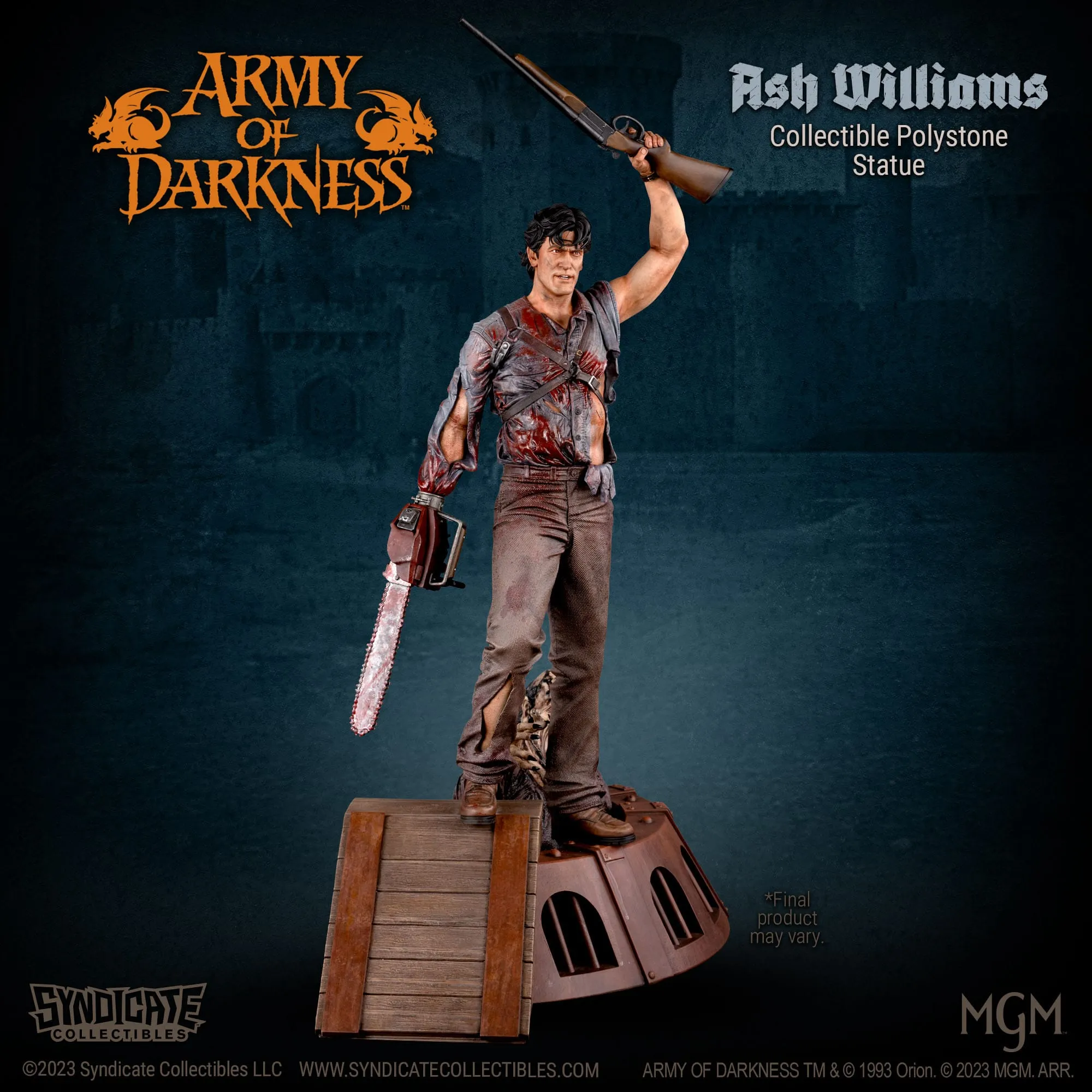 Evil Dead: Army Of Darkness: Ash Williams Statue 28cm