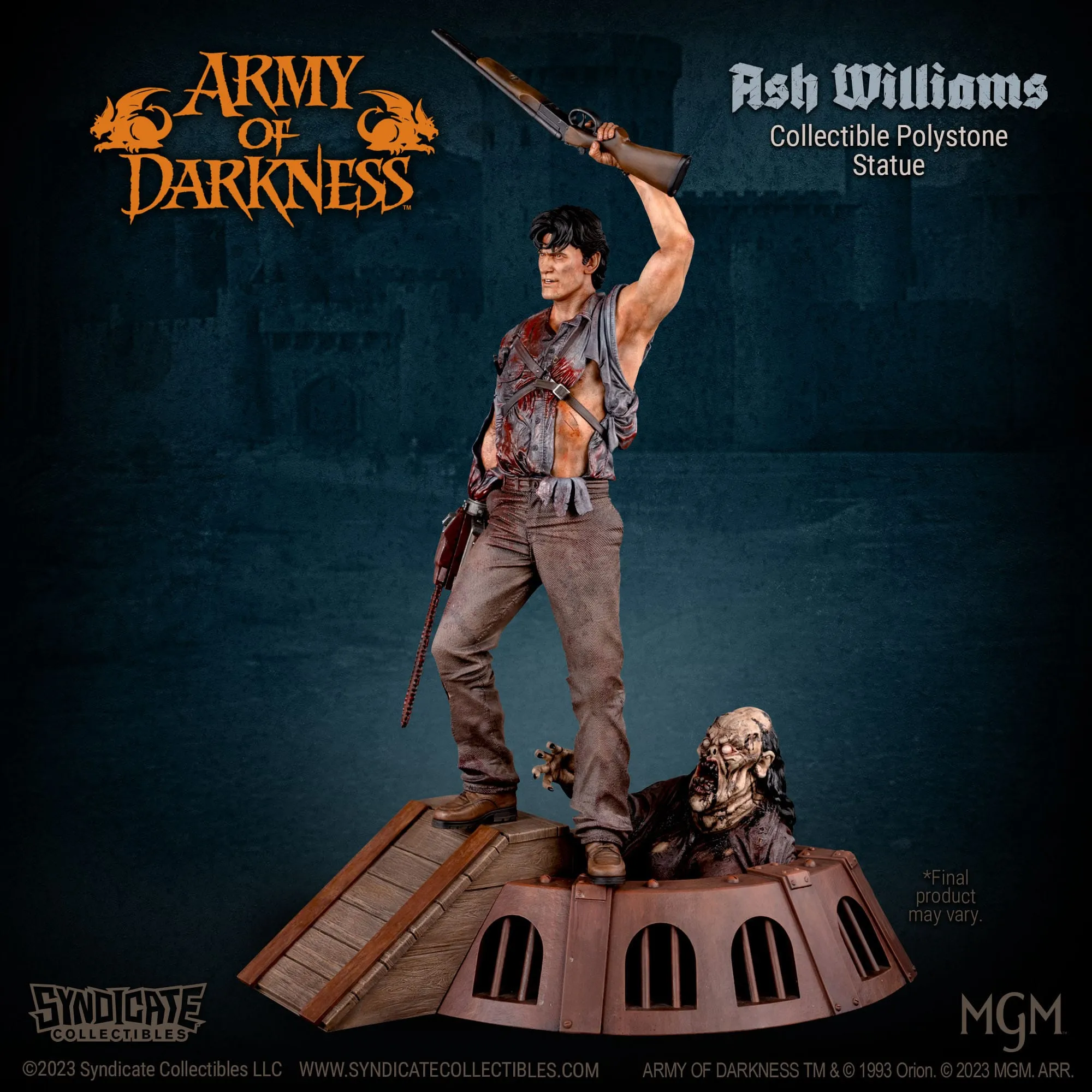 Evil Dead: Army Of Darkness: Ash Williams Statue 28cm