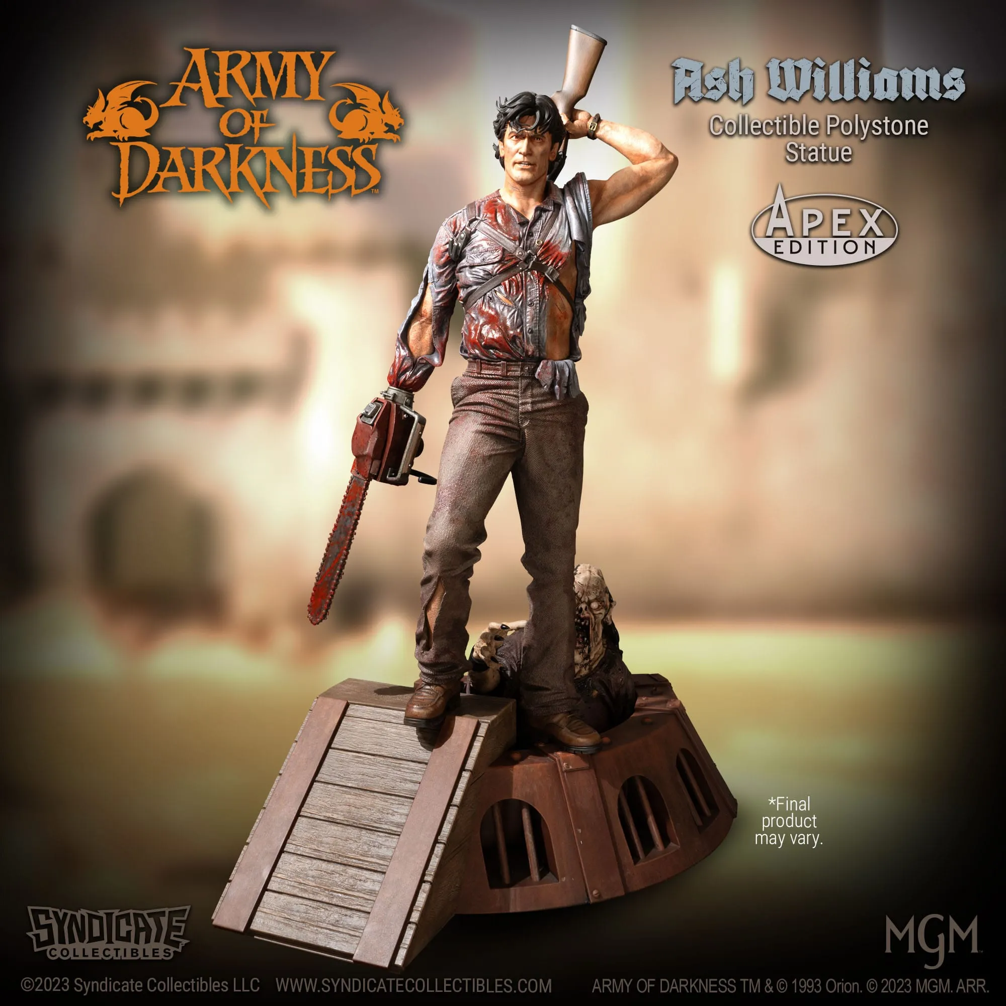 Evil Dead: Army Of Darkness: Ash Williams Statue 28cm